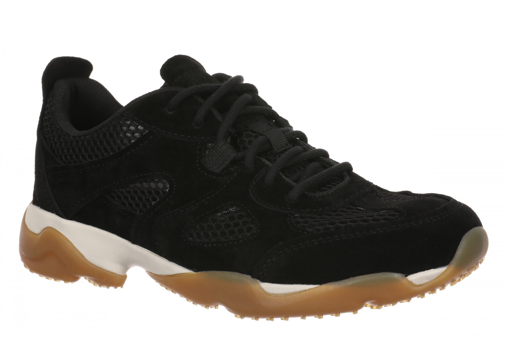 Vionic Walk Slim SP Women's Mesh Walking Sneaker - Black - Angle main