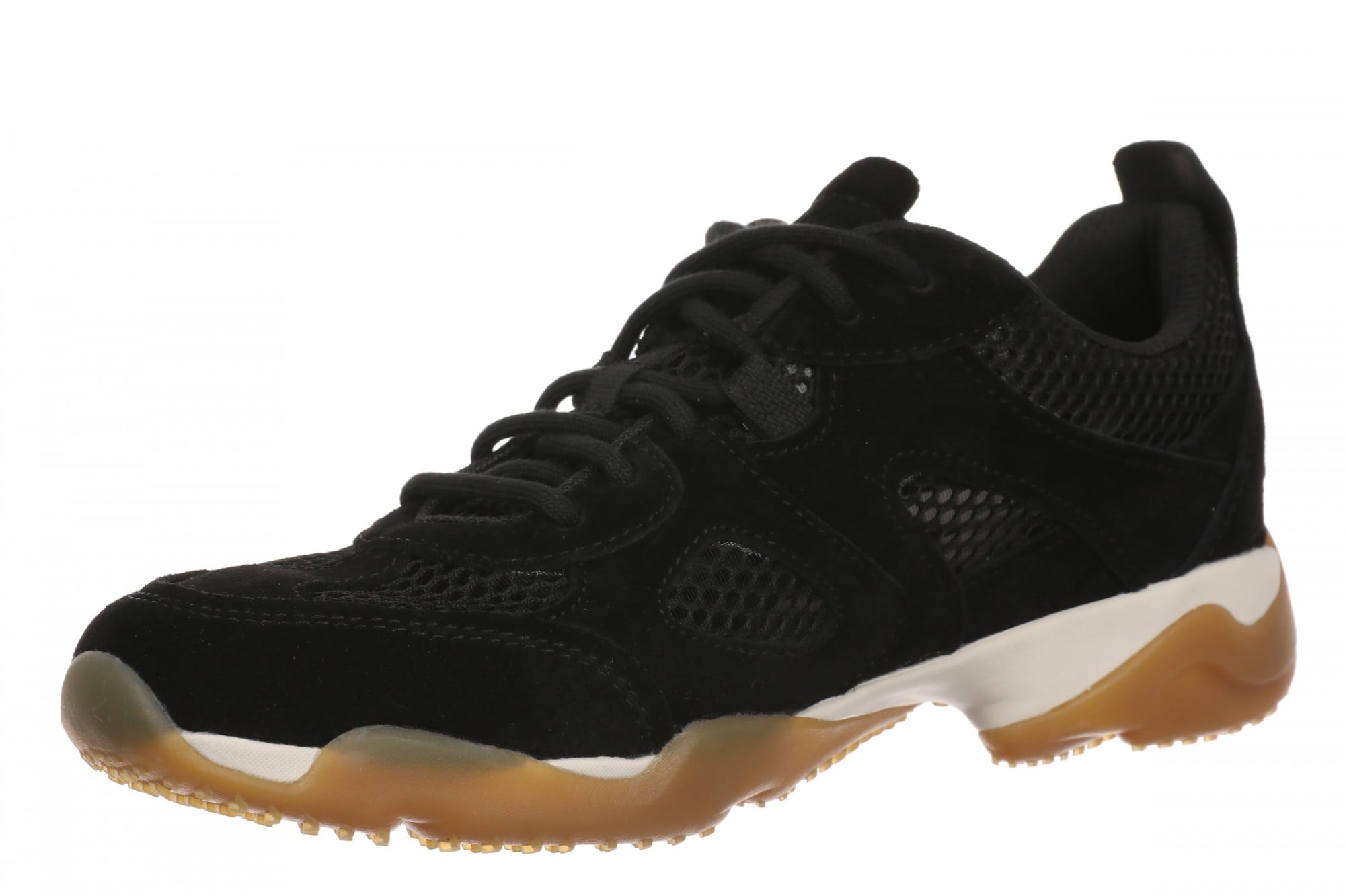 Vionic Walk Slim SP Women's Mesh Walking Sneaker - Black - Left angle