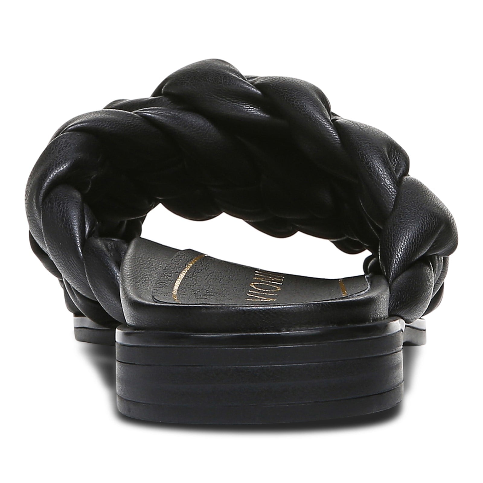 Vionic Kalina Womens Slide Sandals - Black - Back