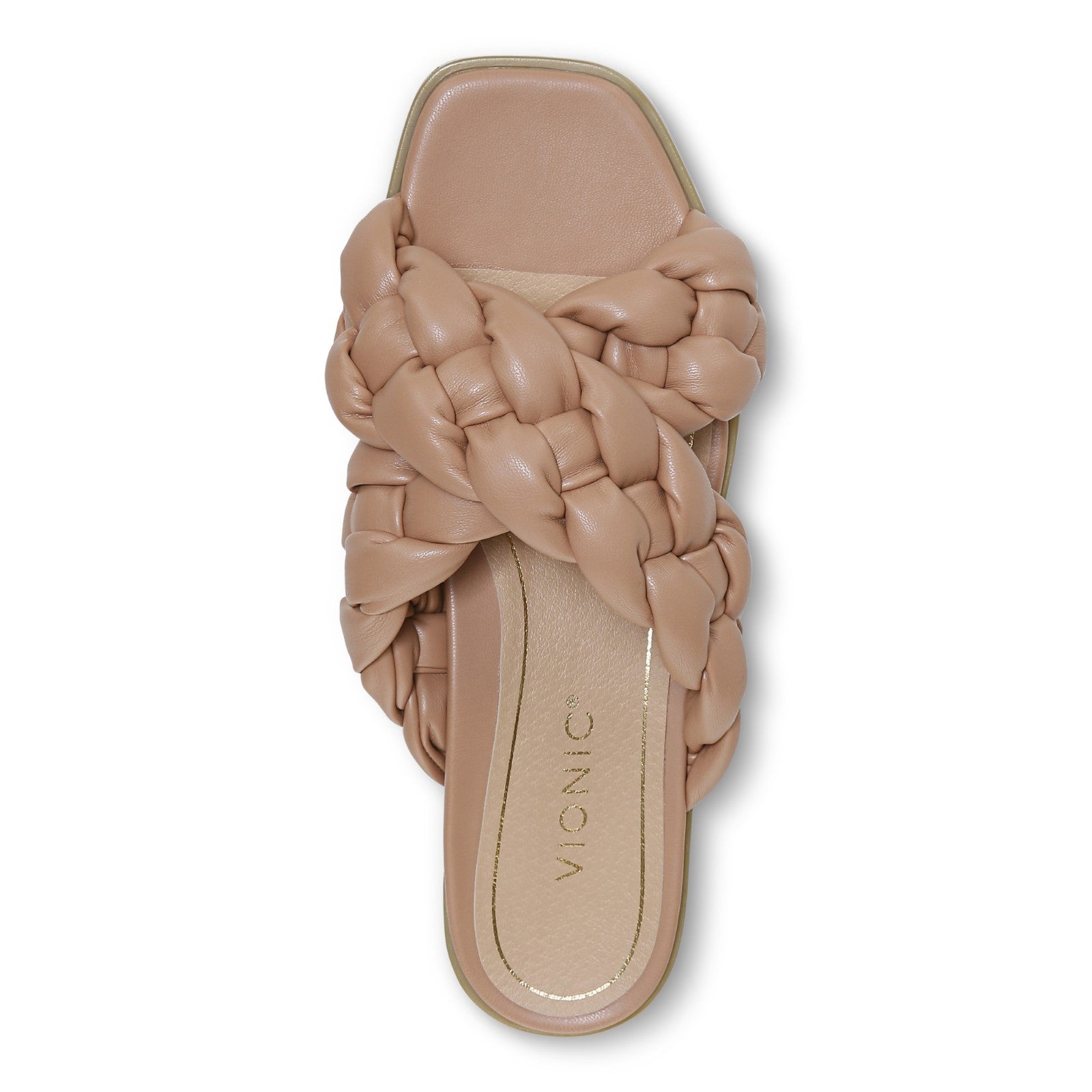 Vionic Kalina Womens Slide Sandals - Macaroon - Top