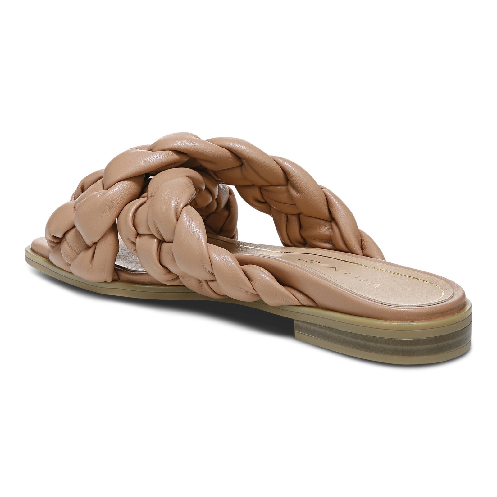 Vionic Kalina Womens Slide Sandals - Macaroon - Back angle