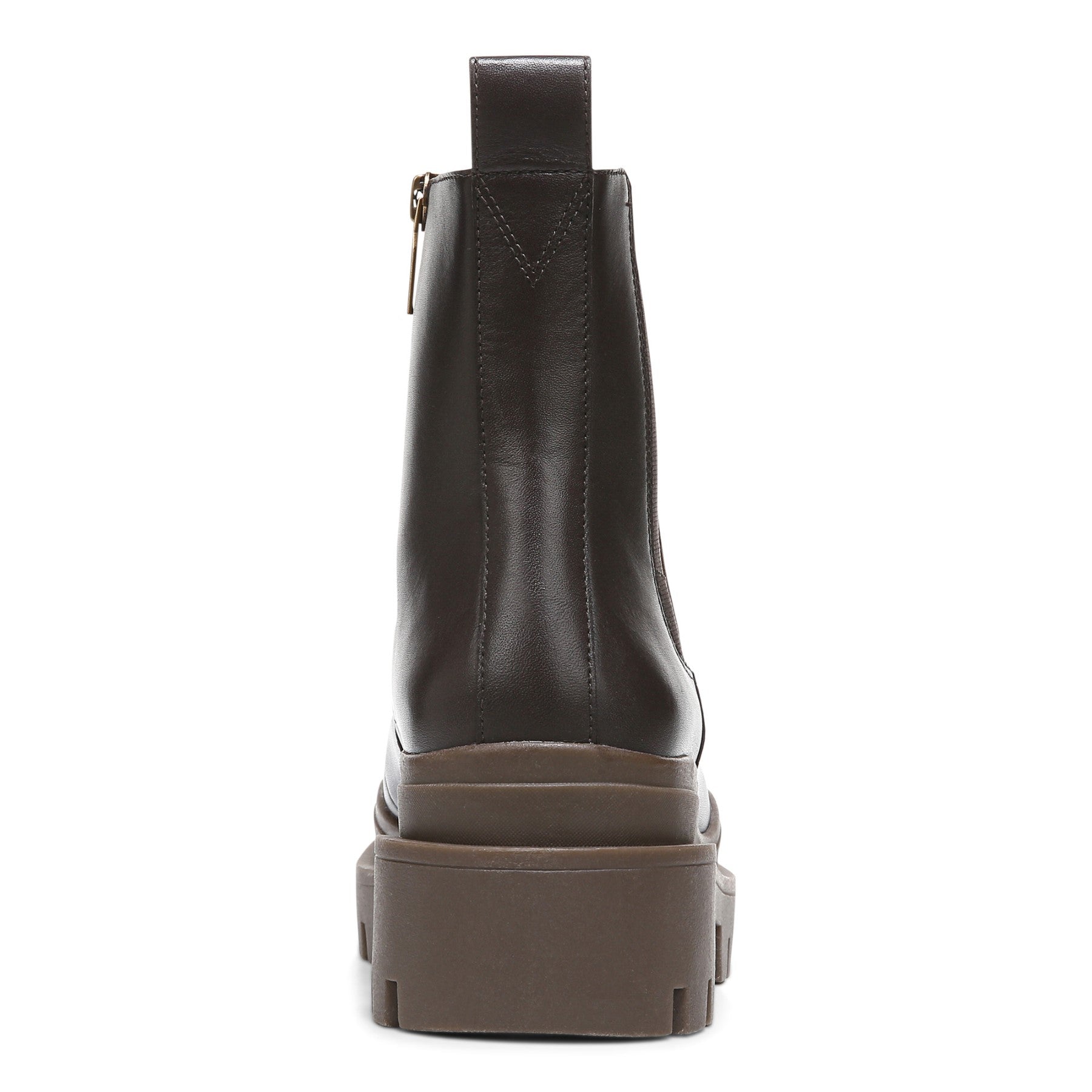 Vionic Karsen Women's Waterproof Arch Supportive Boot - Chocolate - Back