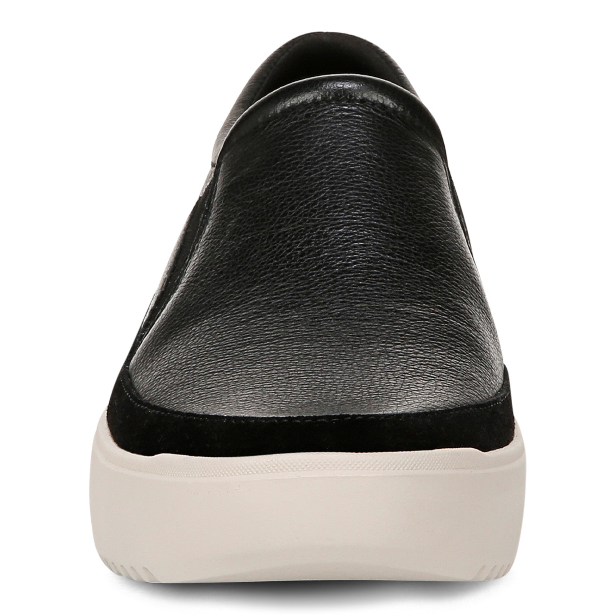 Vionic Kearny Women's Platform Slip-On Comfort Sneaker - Black - Front
