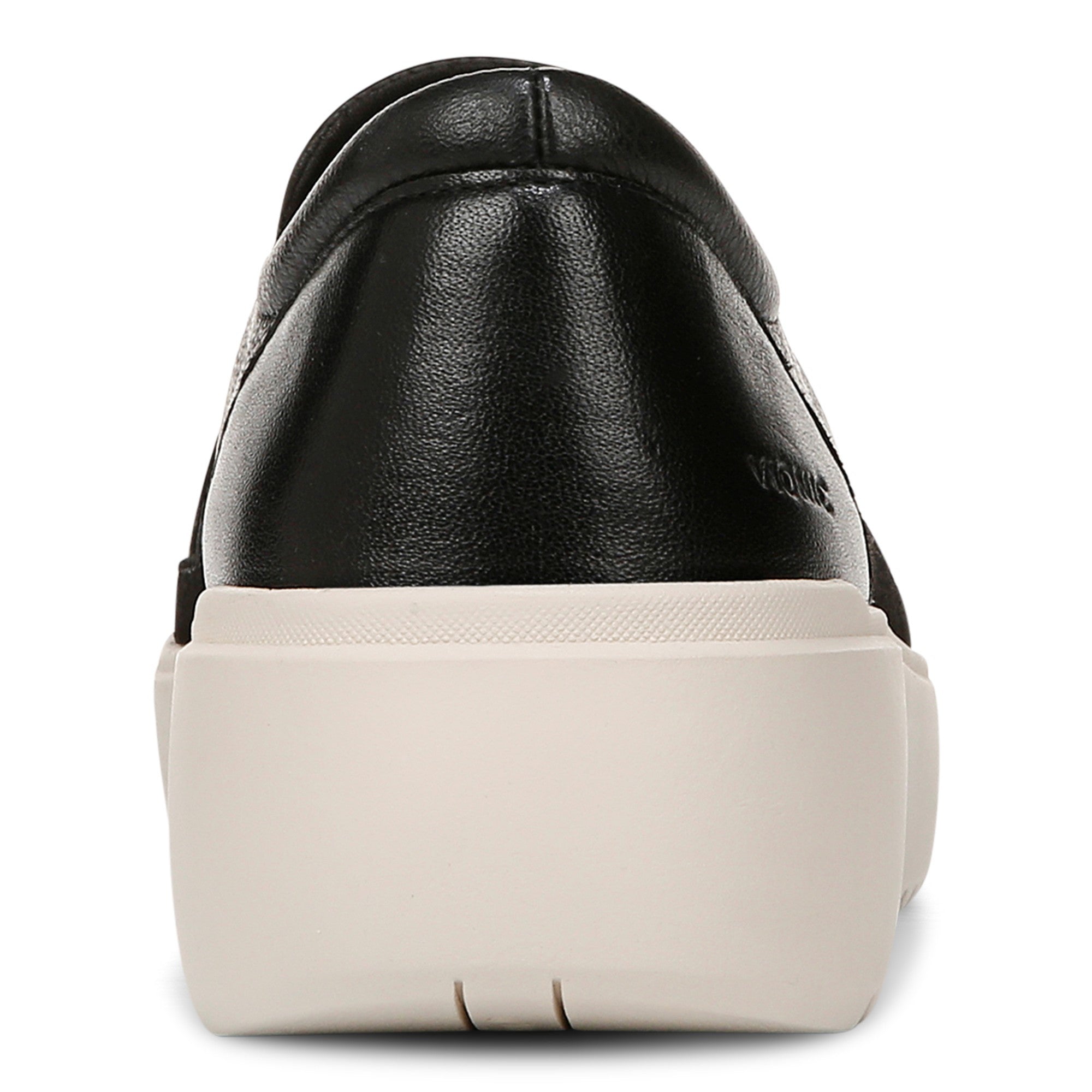 Vionic Kearny Women's Platform Slip-On Comfort Sneaker - Black - Back