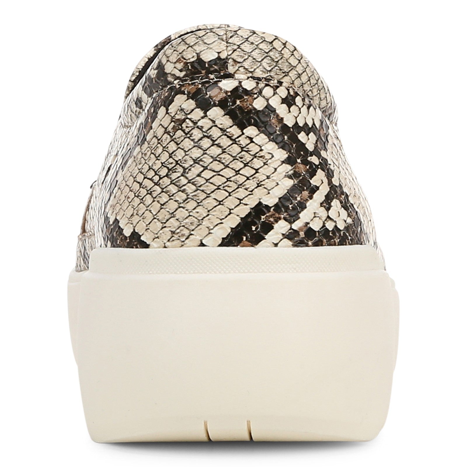 Vionic Kearny Women's Platform Slip-On Comfort Sneaker - Ivory Multi - Back