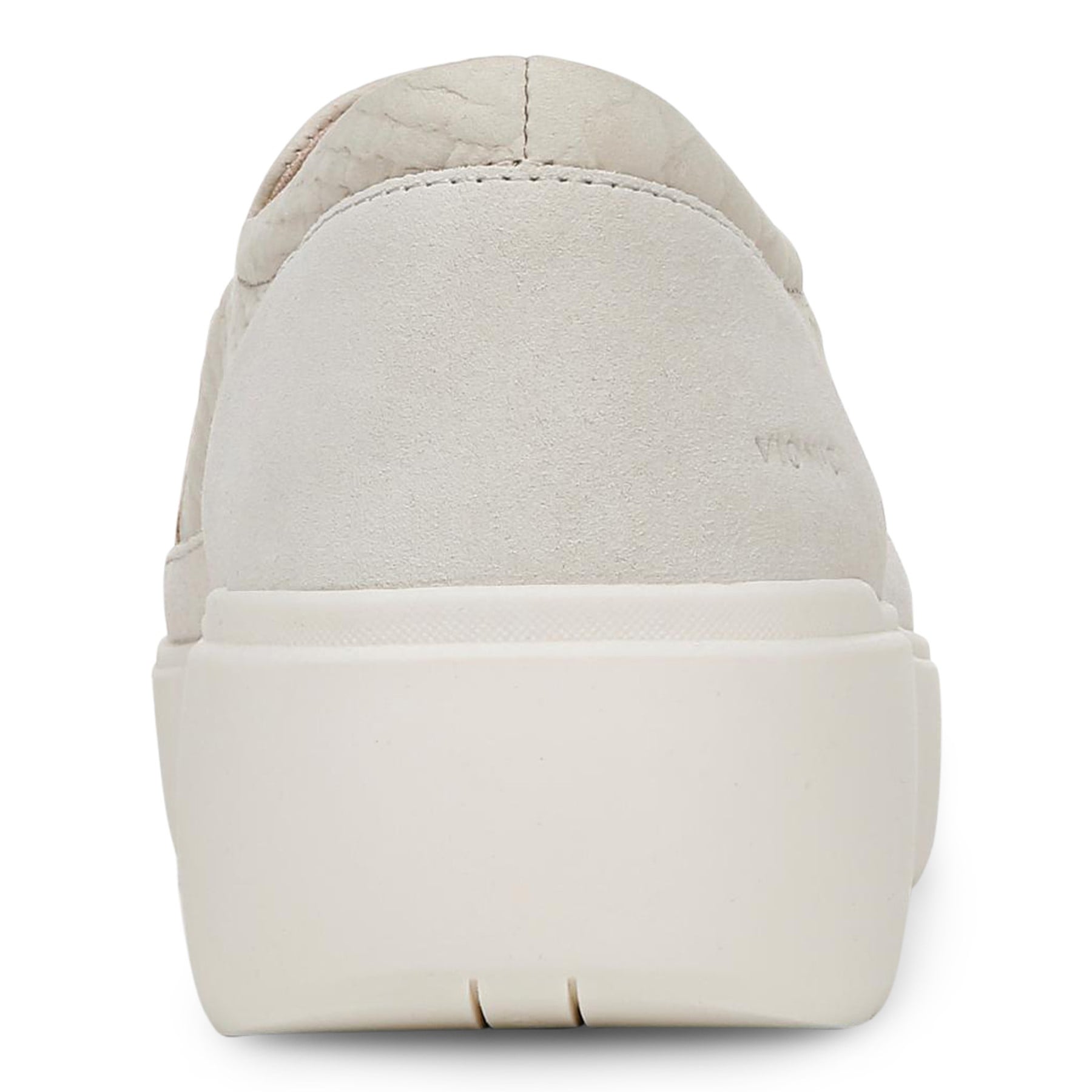 Vionic Kearny Women's Platform Slip-On Comfort Sneaker - Cream - Back