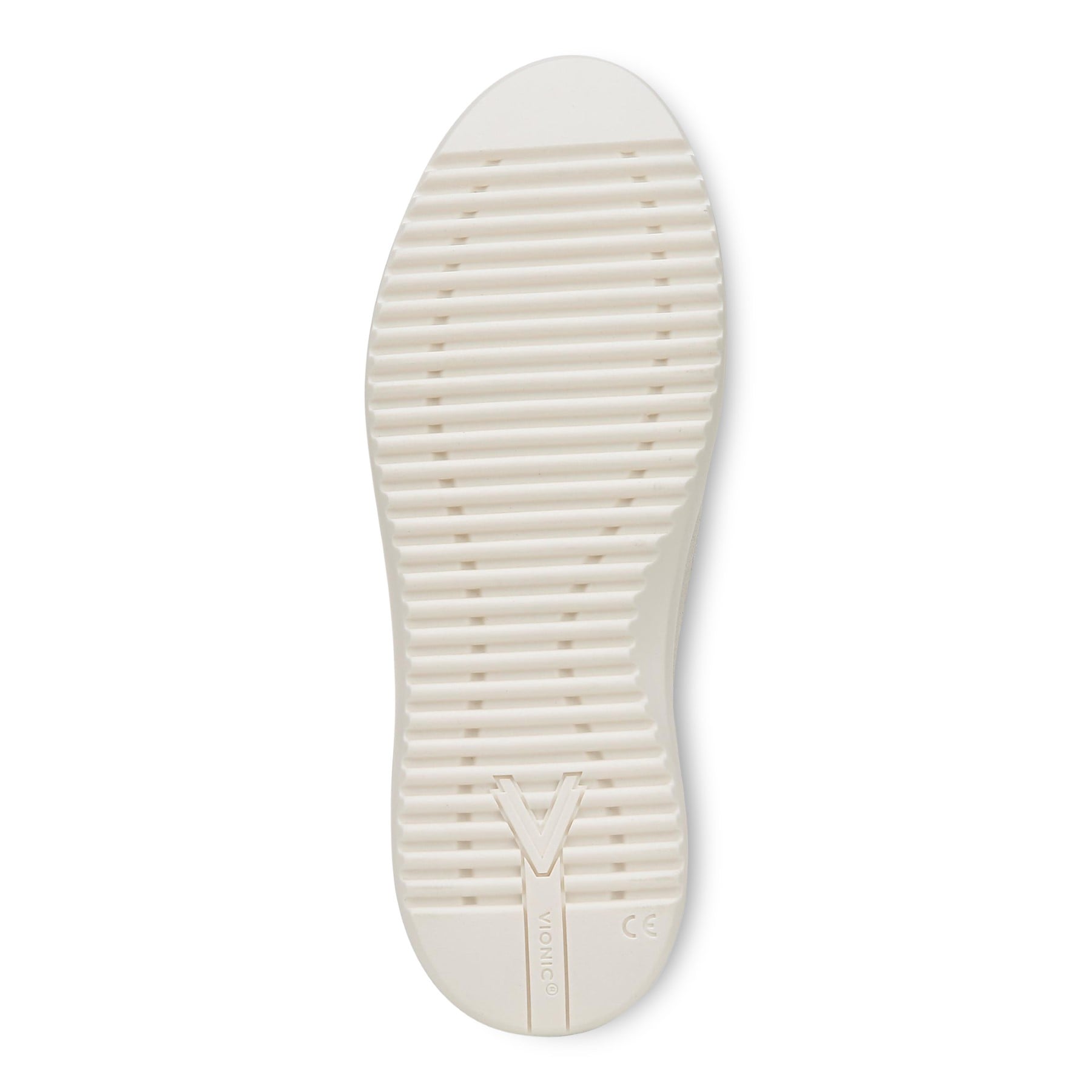 Vionic Kearny Women's Platform Slip-On Comfort Sneaker - Cream - Bottom