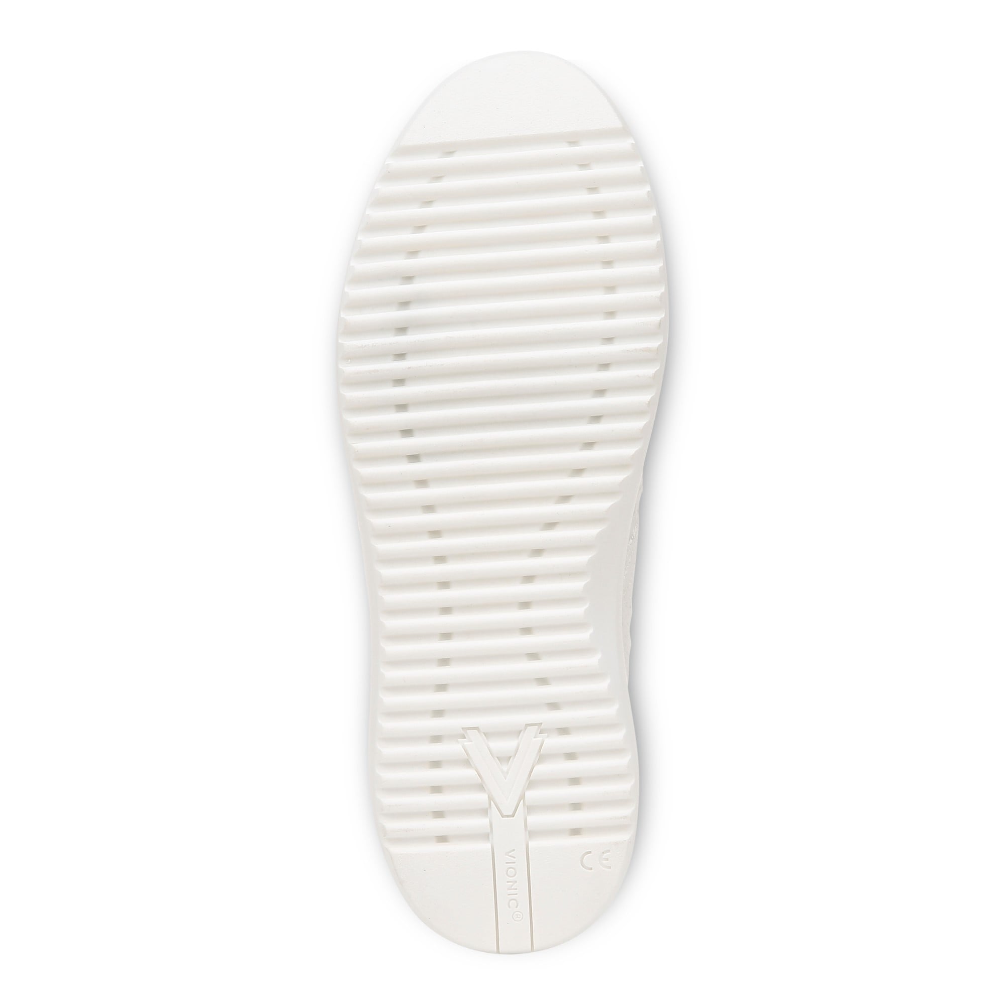 Vionic Kearny Women's Lace Up Platform Comfort Sneaker - White Lace - Bottom