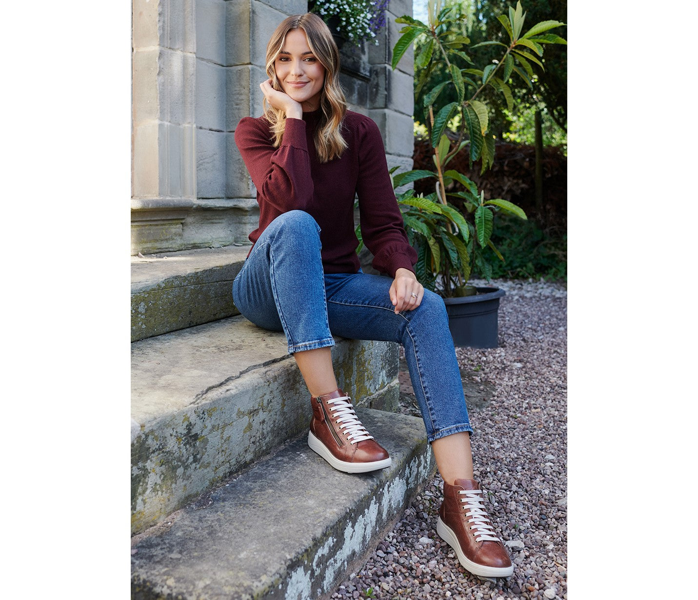 Strive Women's Sneaker Boot - Kensignton - Arch Supportive - Lifestyle
