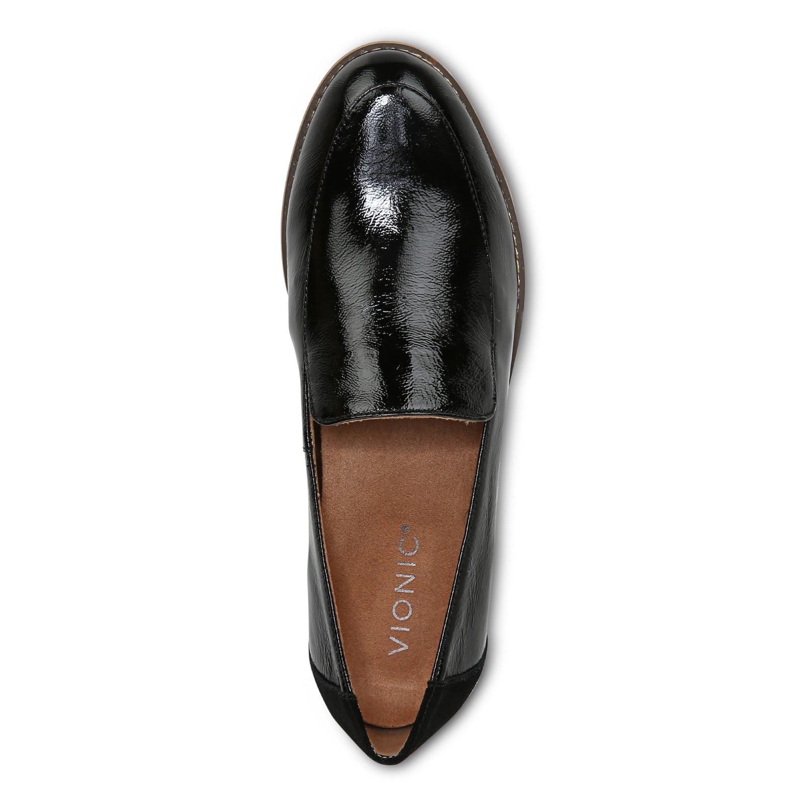 Vionic Kensley Womens Slip On/Loafer/Moc Casual - Black - Top