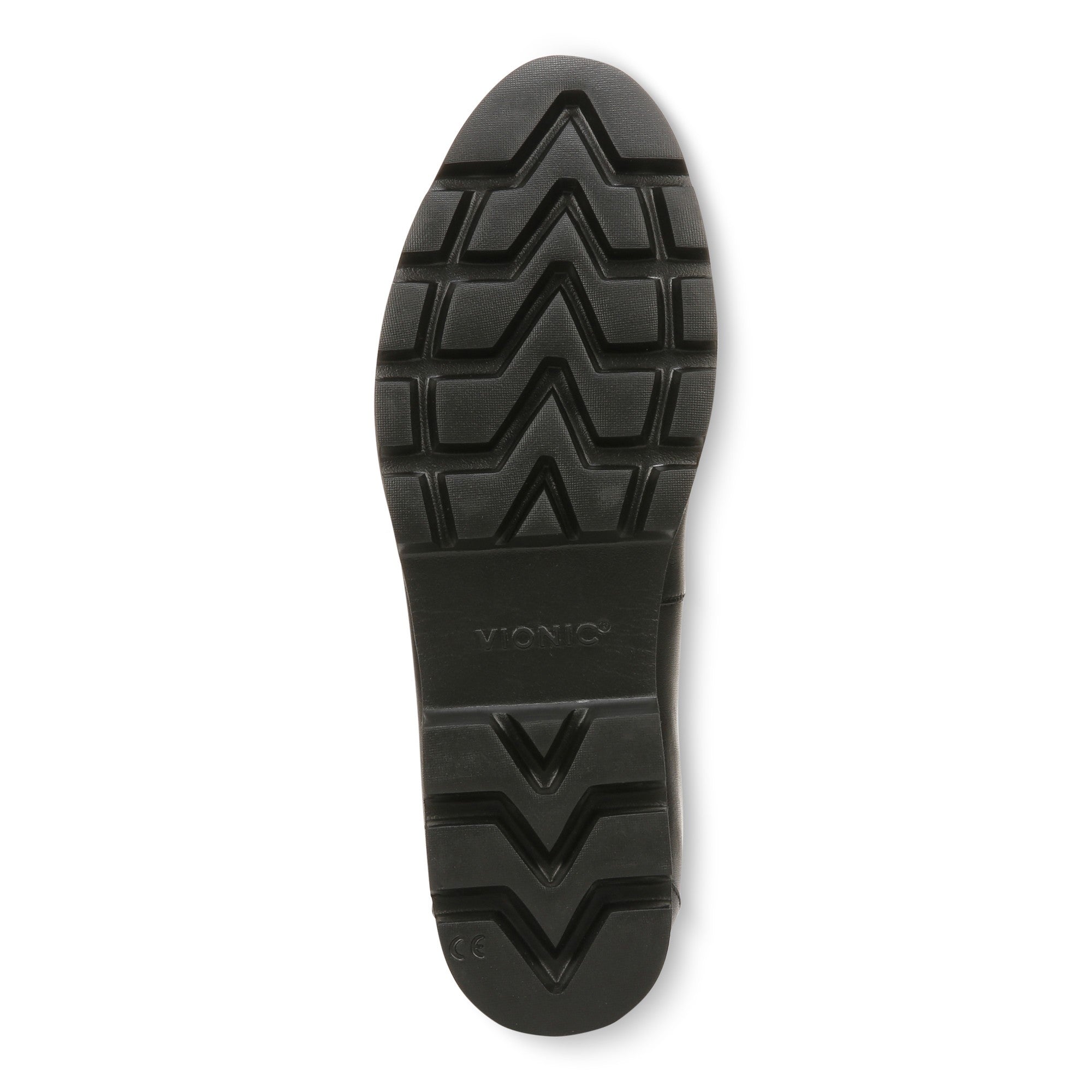Vionic Kensley Women's Slip On Loafer - Black Nappa - Bottom