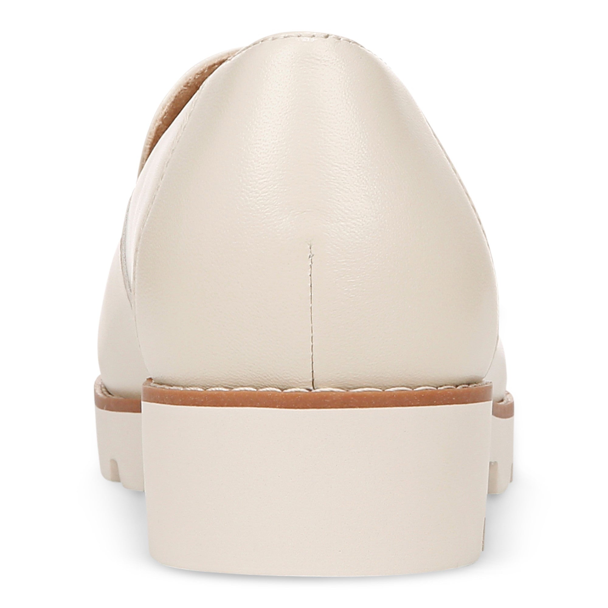 Vionic Kensley Women's Slip On Loafer - CreamLeather - Back