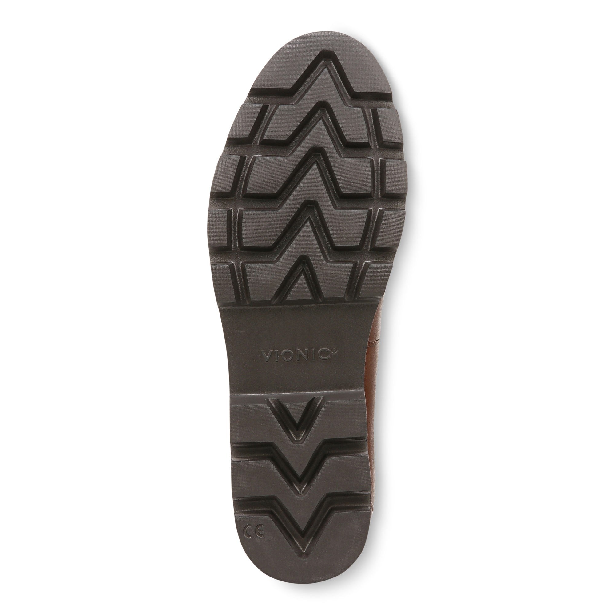 Vionic Kensley Women's Slip On Loafer - Brown Nappa - Bottom