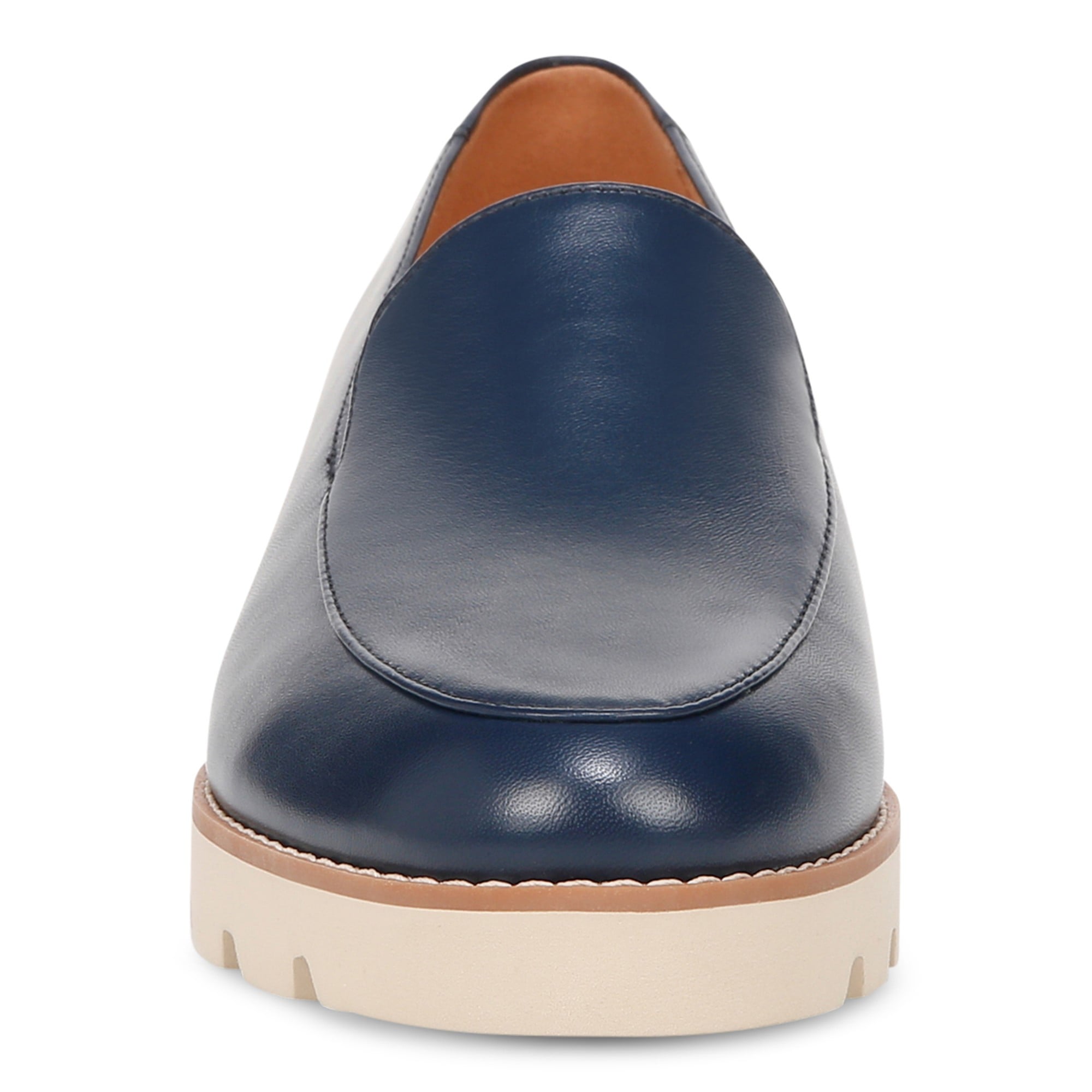 Vionic Kensley Women's Slip On Loafer - Navy Leather - Front