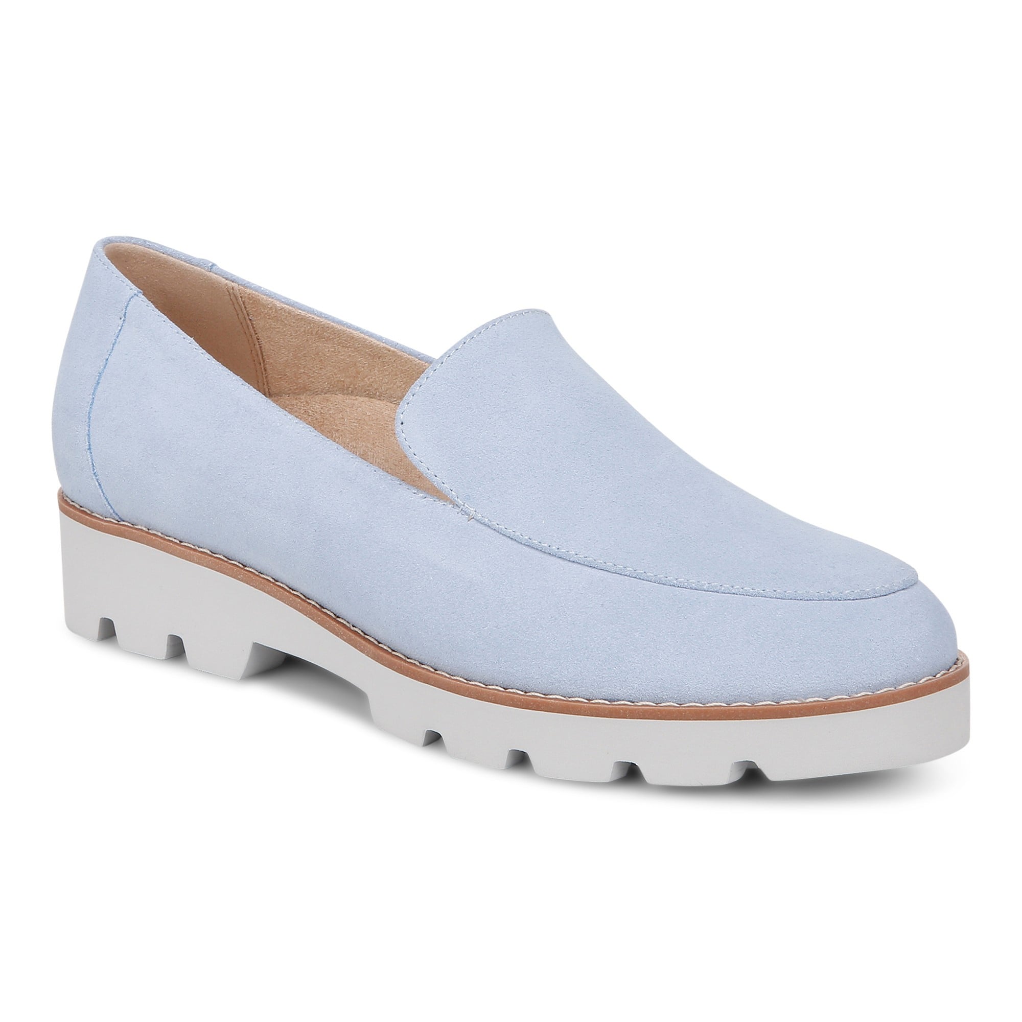 Vionic Kensley Women's Slip On Loafer in Skyway Blue