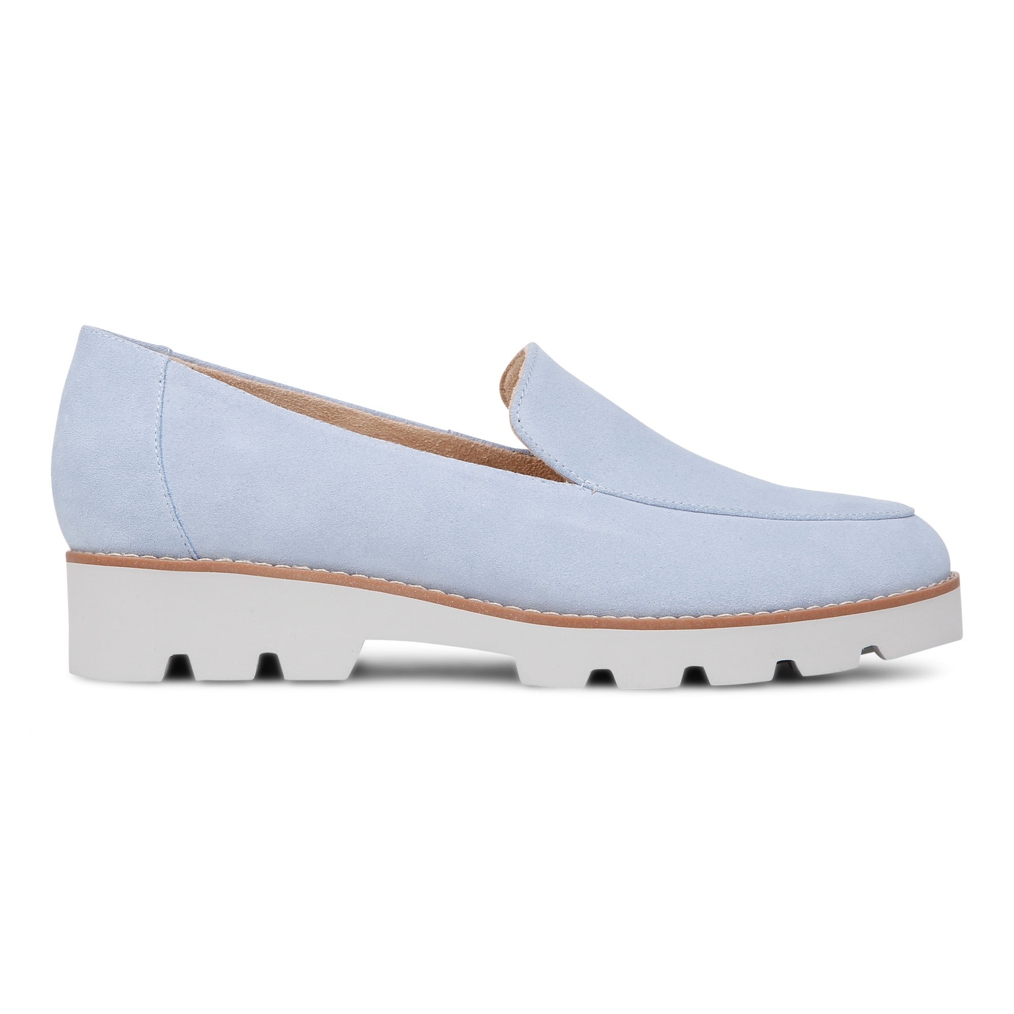 Vionic Kensley Women's Slip On Loafer - Skyway Blue - Right side