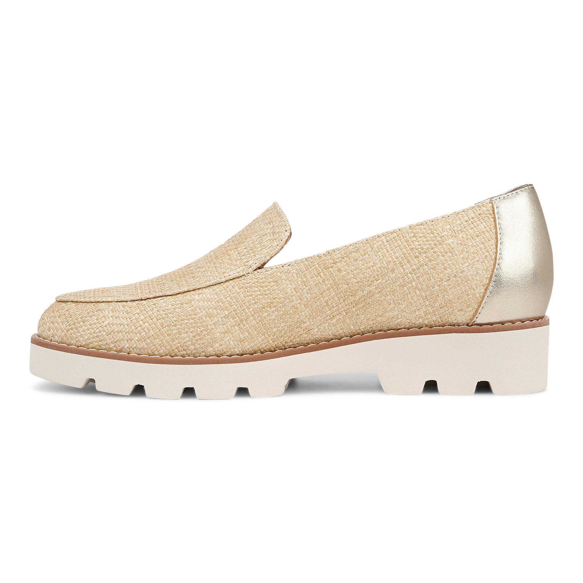 Vionic Kensley Women's Slip On Loafer - Natural - Left Side