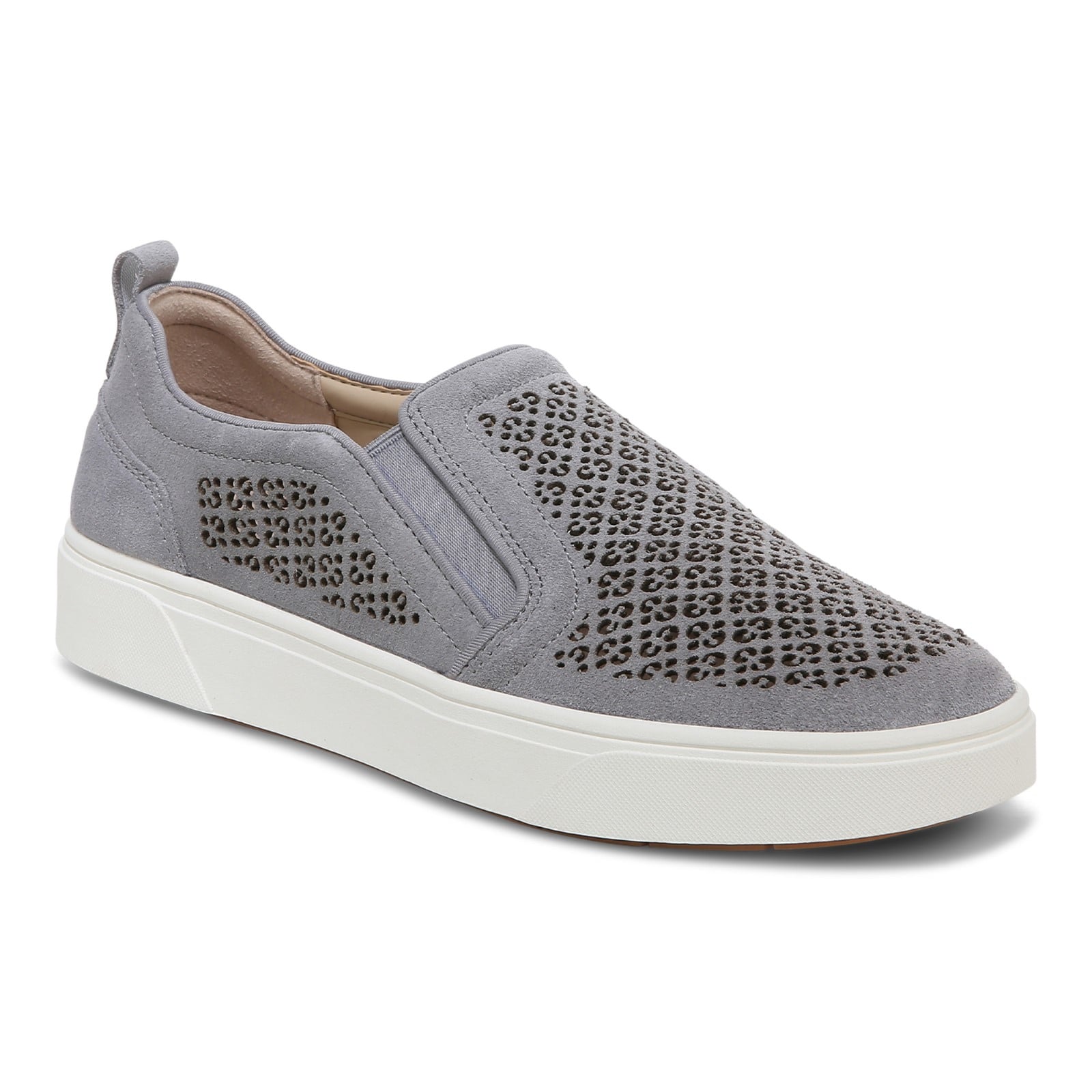 Vionic Kimmie Perf Womens Slip On/Loafer/Moc Casual - Slate - Angle main