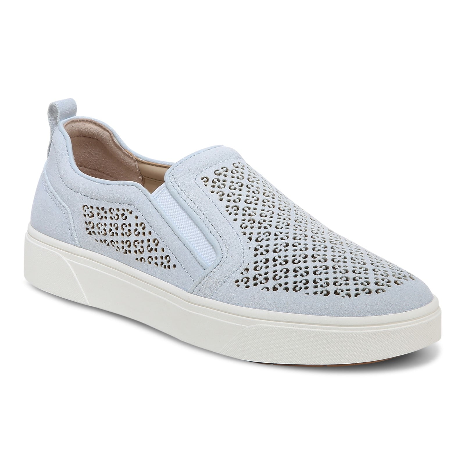 Vionic Kimmie Perf Womens Slip On/Loafer/Moc Casual - Ballad Blue - Angle main