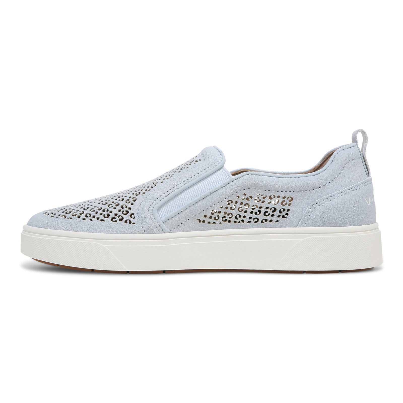 Vionic Kimmie Perf Womens Slip On/Loafer/Moc Casual - Ballad Blue - Left Side