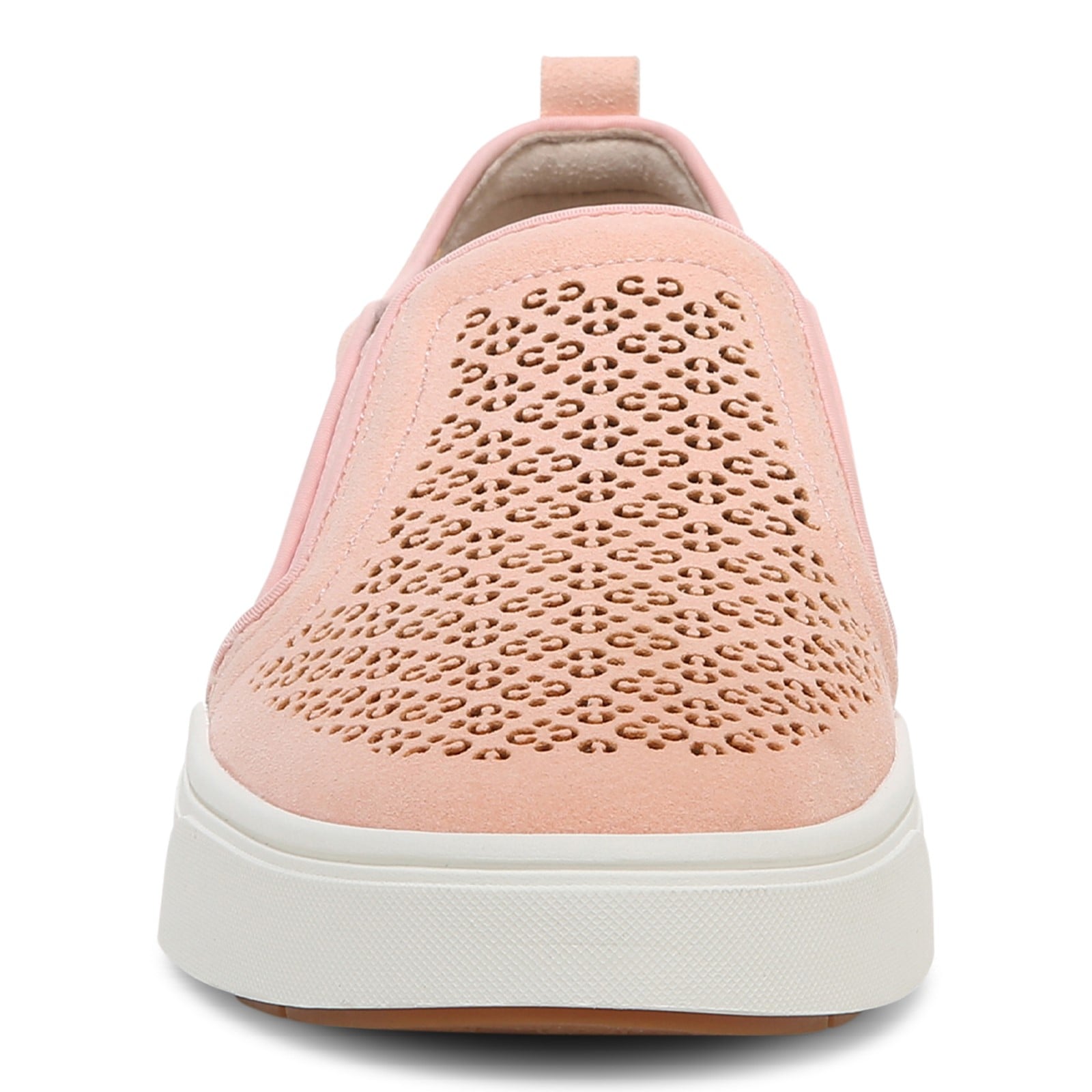 Vionic Kimmie Perf Womens Slip On/Loafer/Moc Casual - Roze - Front