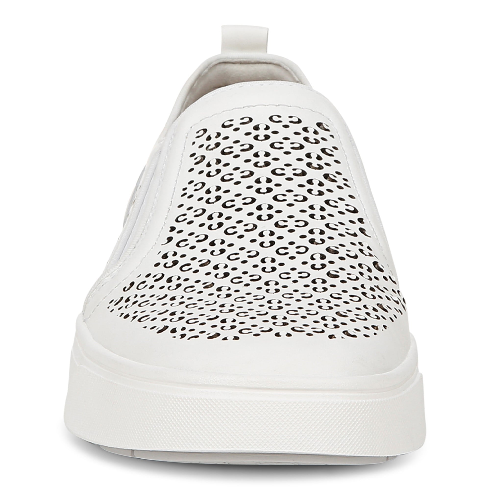 Vionic Kimmie Perf Women's Slip On Supportive Sneaker - White - Front