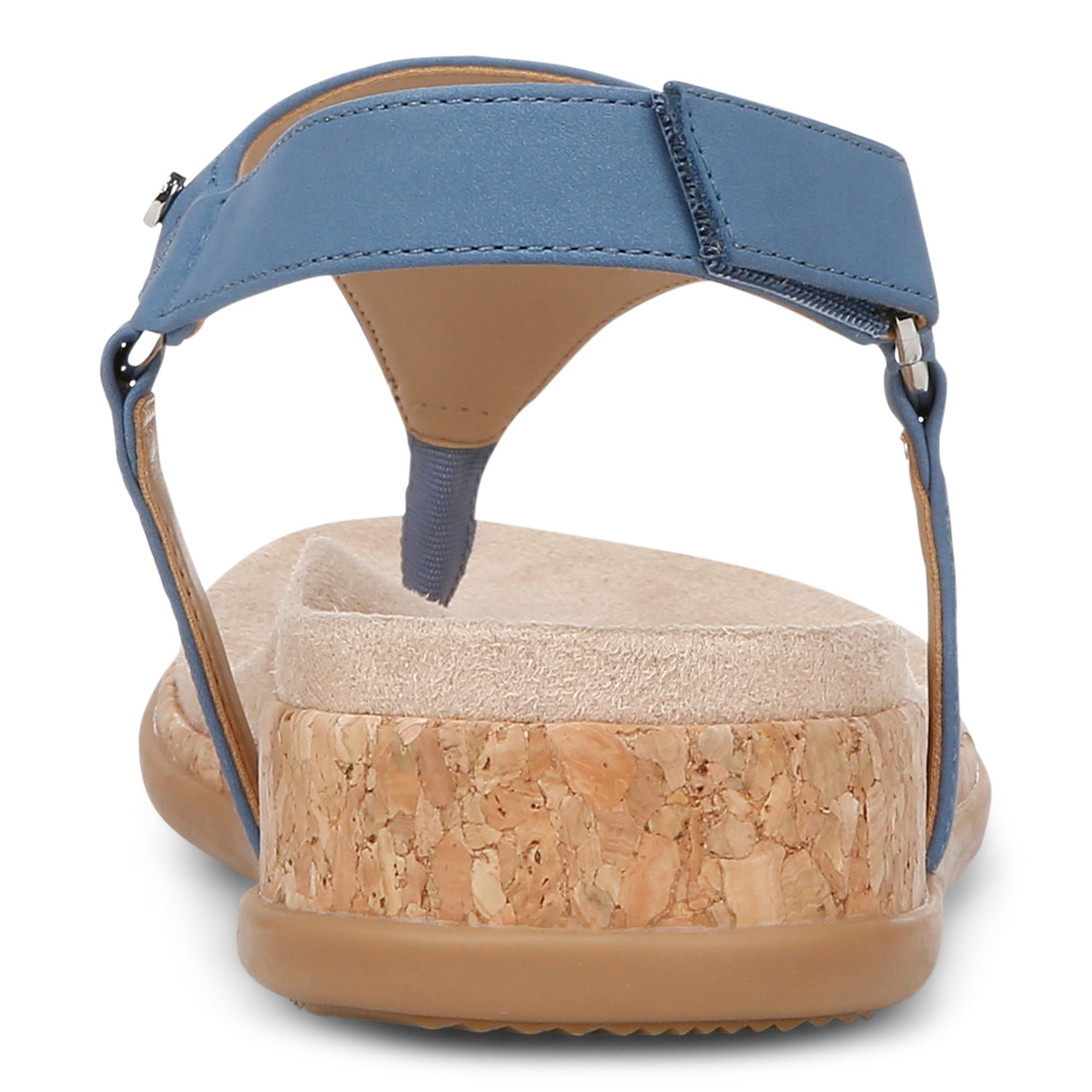 Vionic Kirra II Women's Toe Post Sling Back Arch Supportive Sandal - Captains Blue - Back