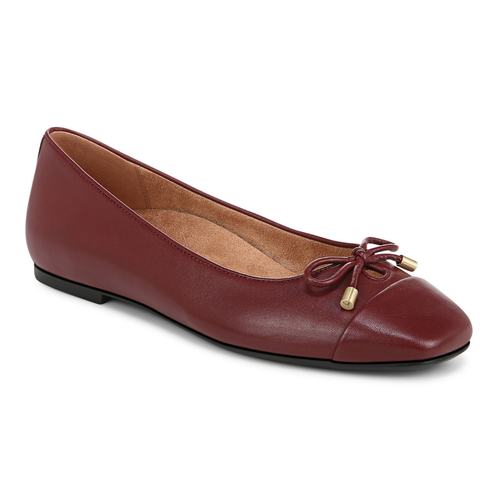 Vionic Klara Women's Ballet Comfort Flat in Syrah