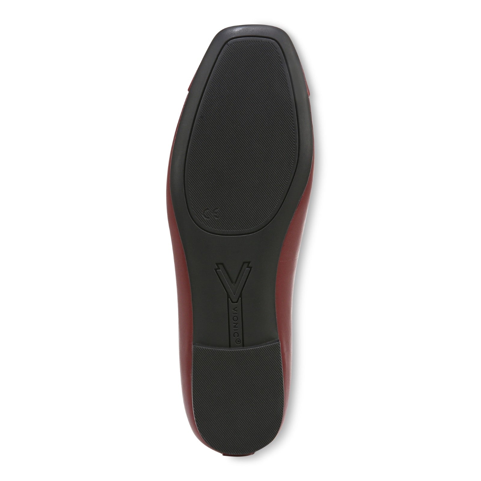 Vionic Klara Women's Ballet Comfort Flat - Syrah - Bottom