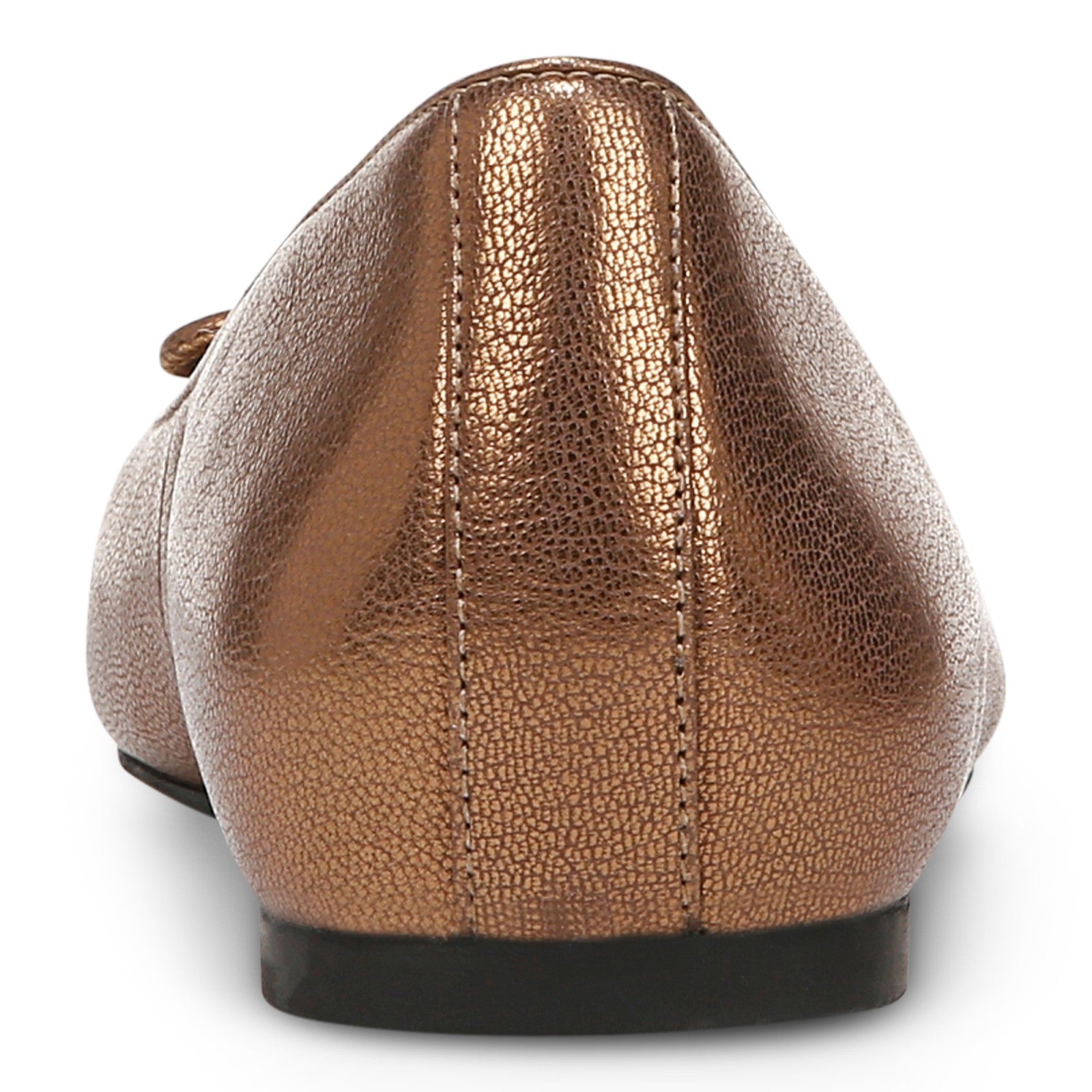 Vionic Klara Women's Ballet Comfort Flat - Bronze - Back