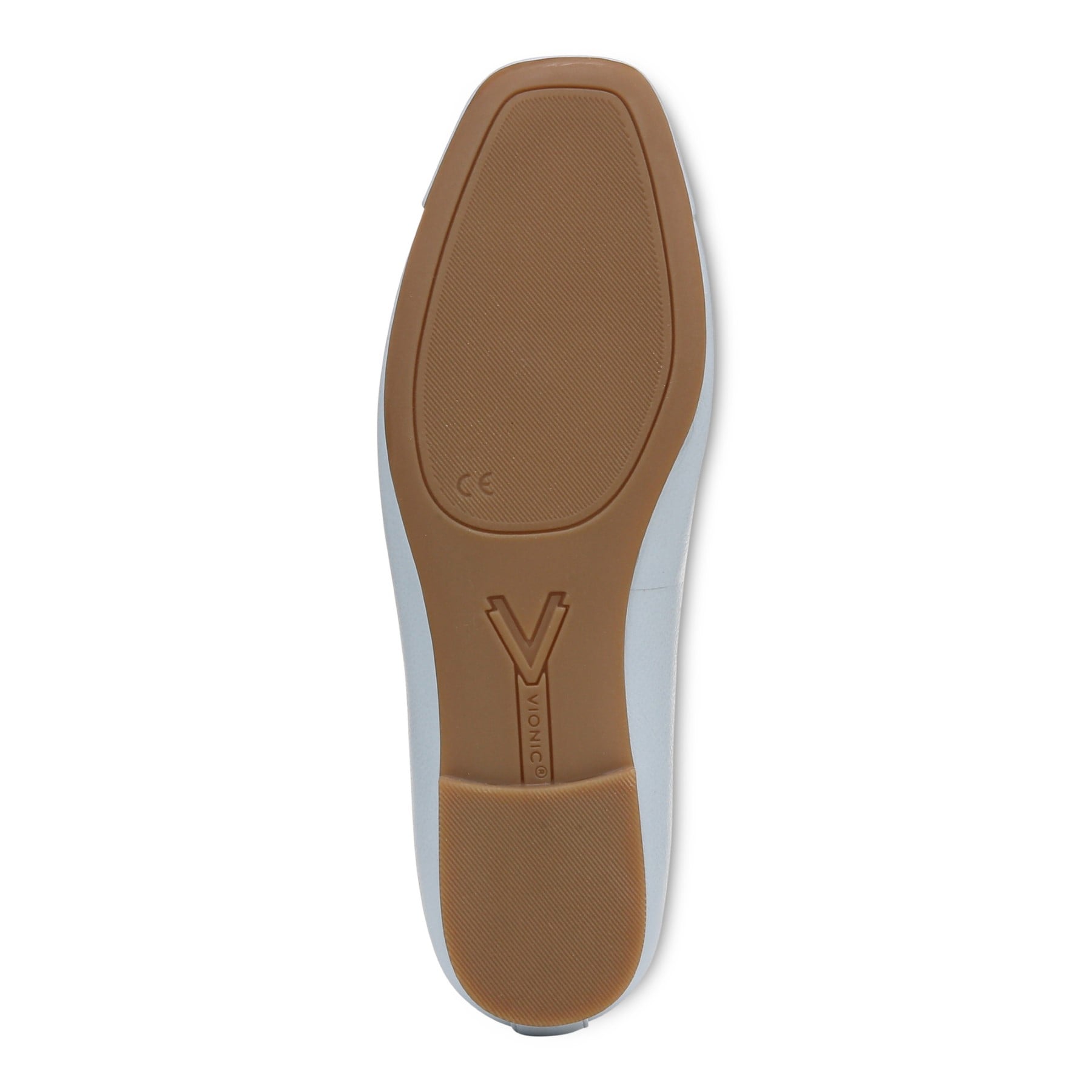 Vionic Klara Women's Ballet Comfort Flat - Blue Mist - Bottom