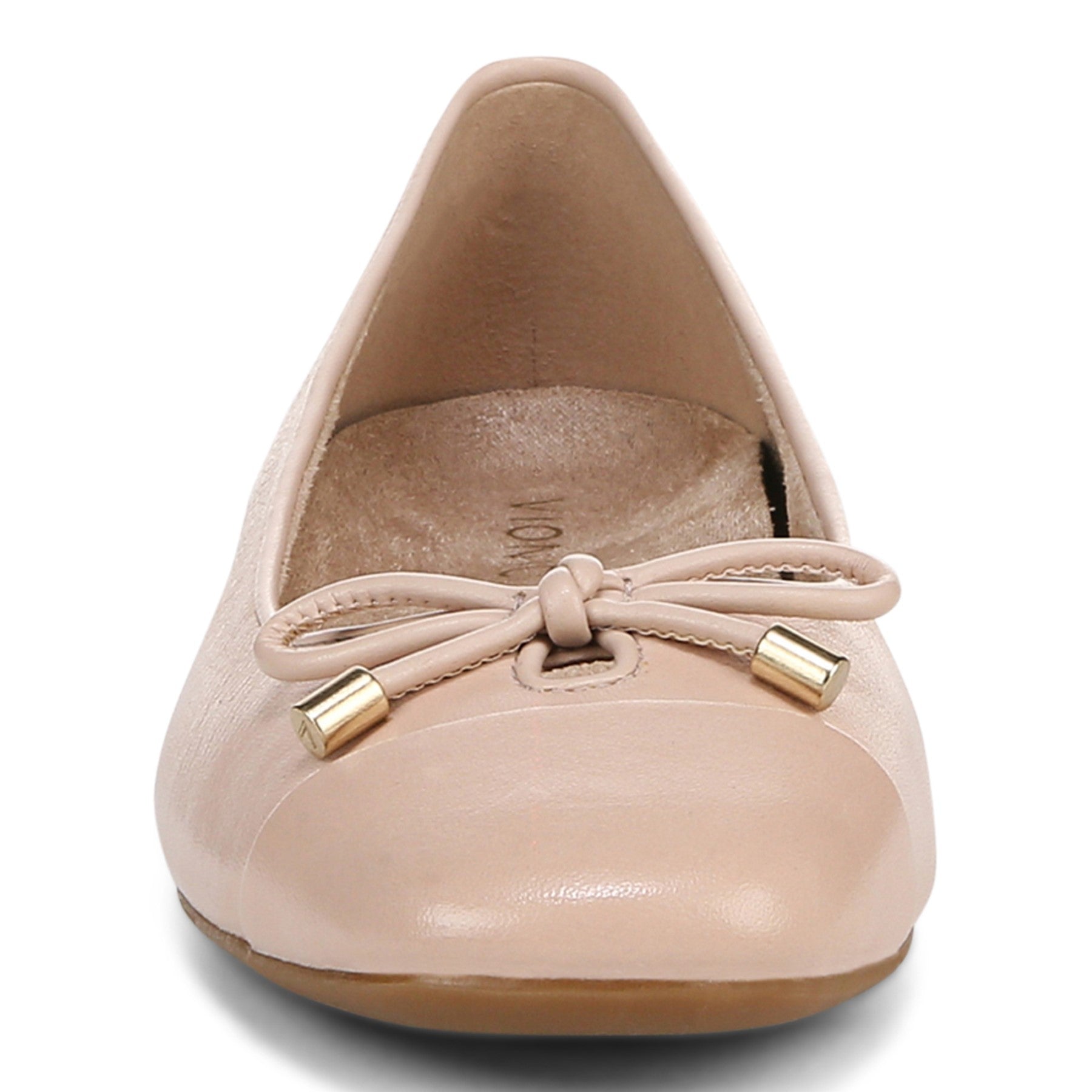 Vionic Klara Women's Ballet Comfort Flat - Cameo Rose - Front