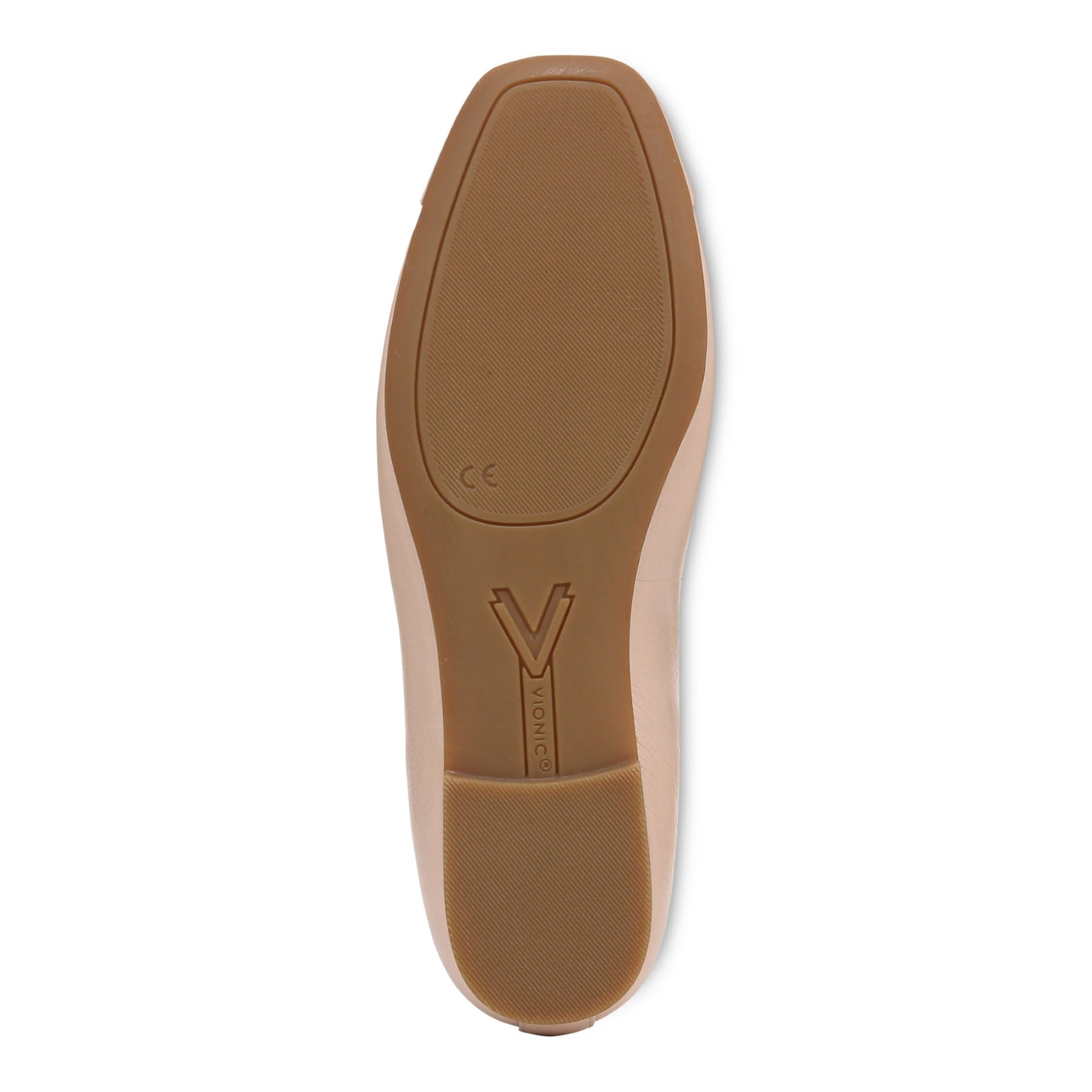 Vionic Klara Women's Ballet Comfort Flat - Cameo Rose - Bottom