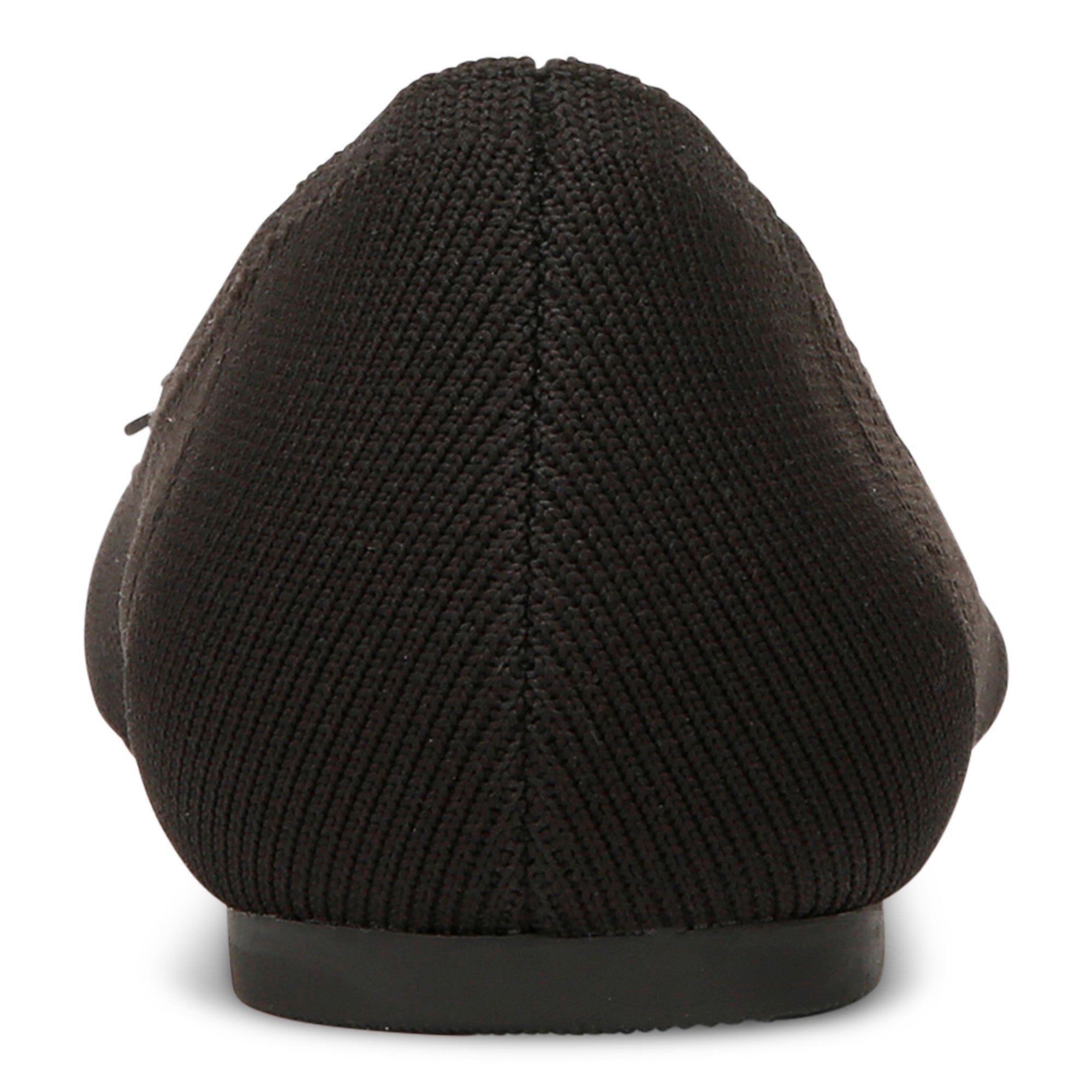 Vionic Klara Knit Women's Ballerina Comfort Skimmer - Black - Back