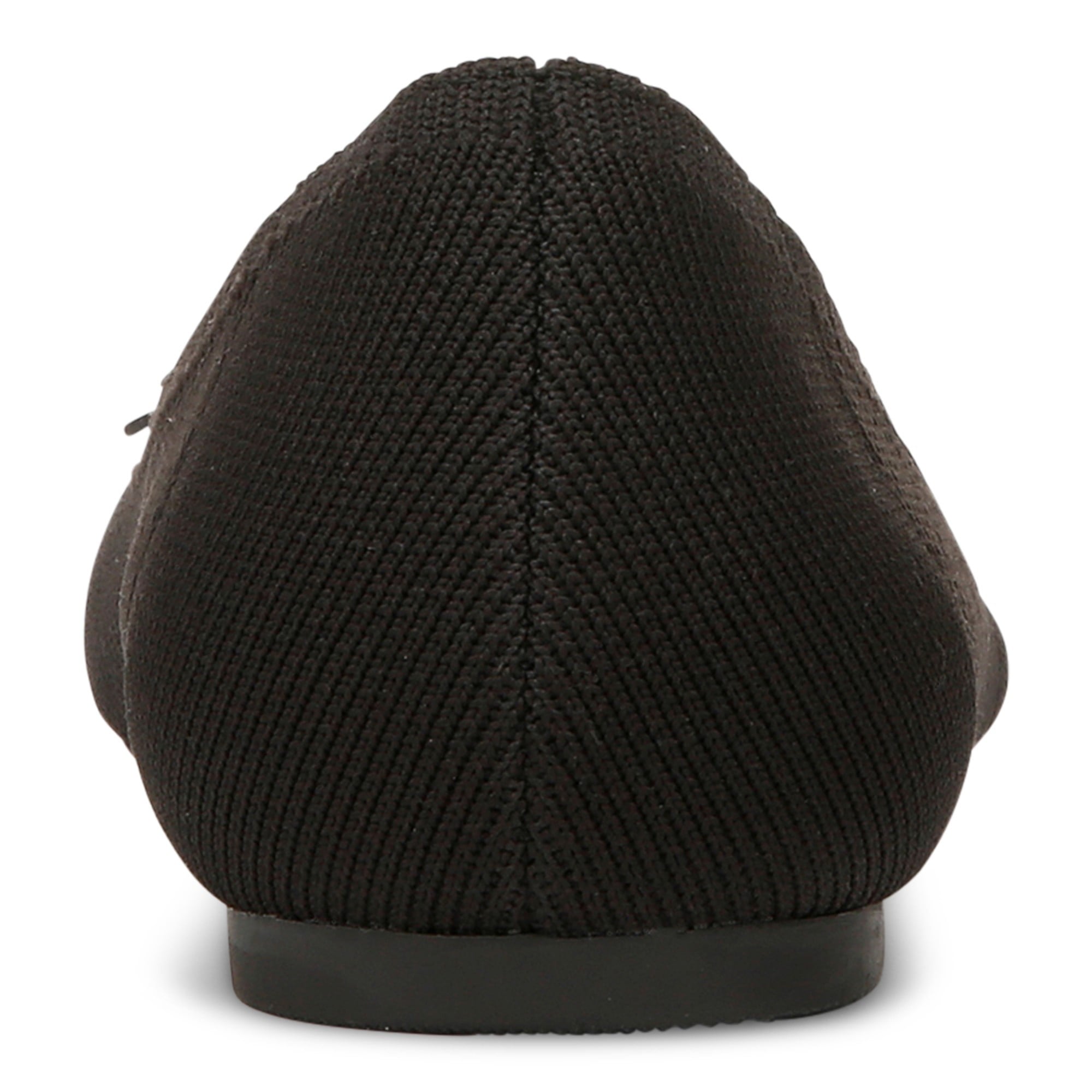 Vionic Klara Knit Women's Ballerina Comfort Skimmer - Black - Back