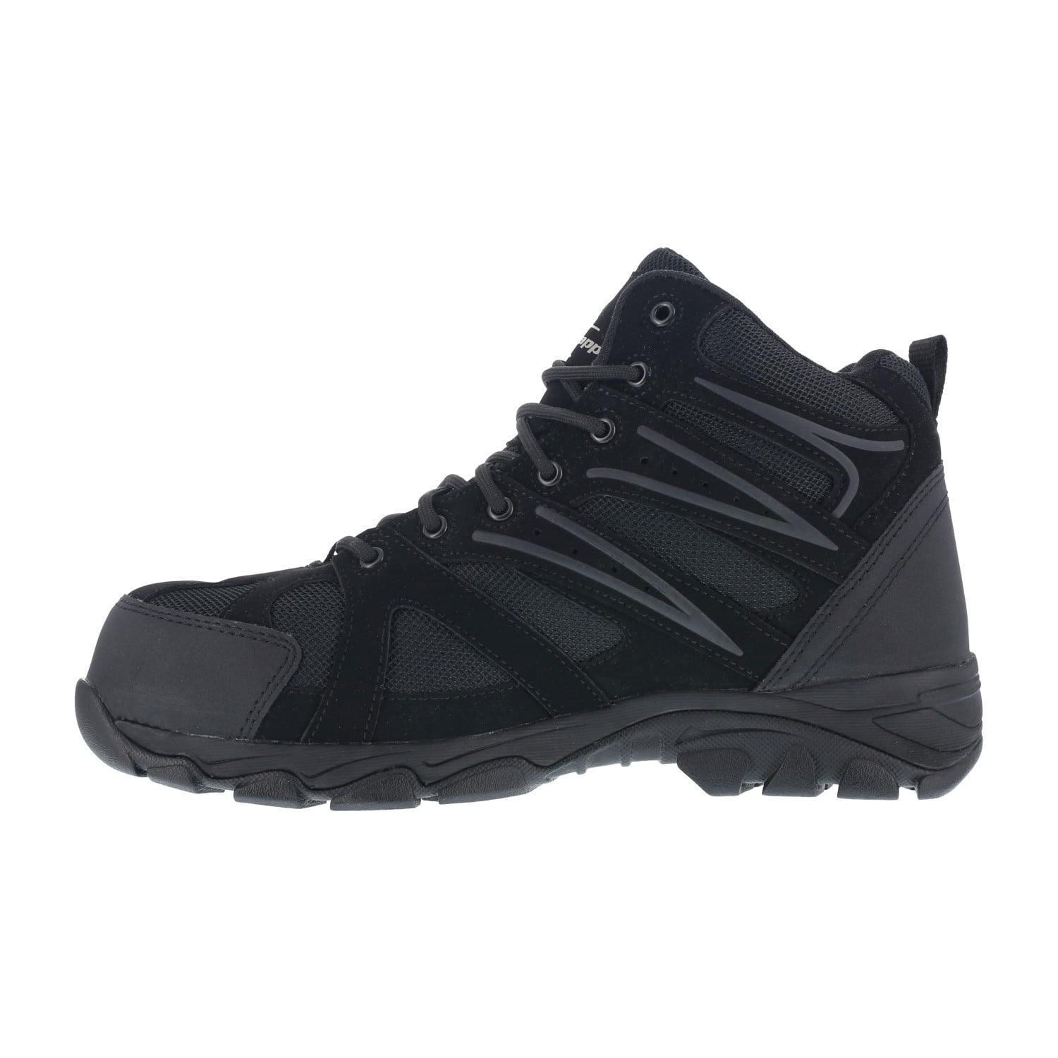 Knapp Ground Patrol Men's Comp Toe Hiker - Black - Other Profile View