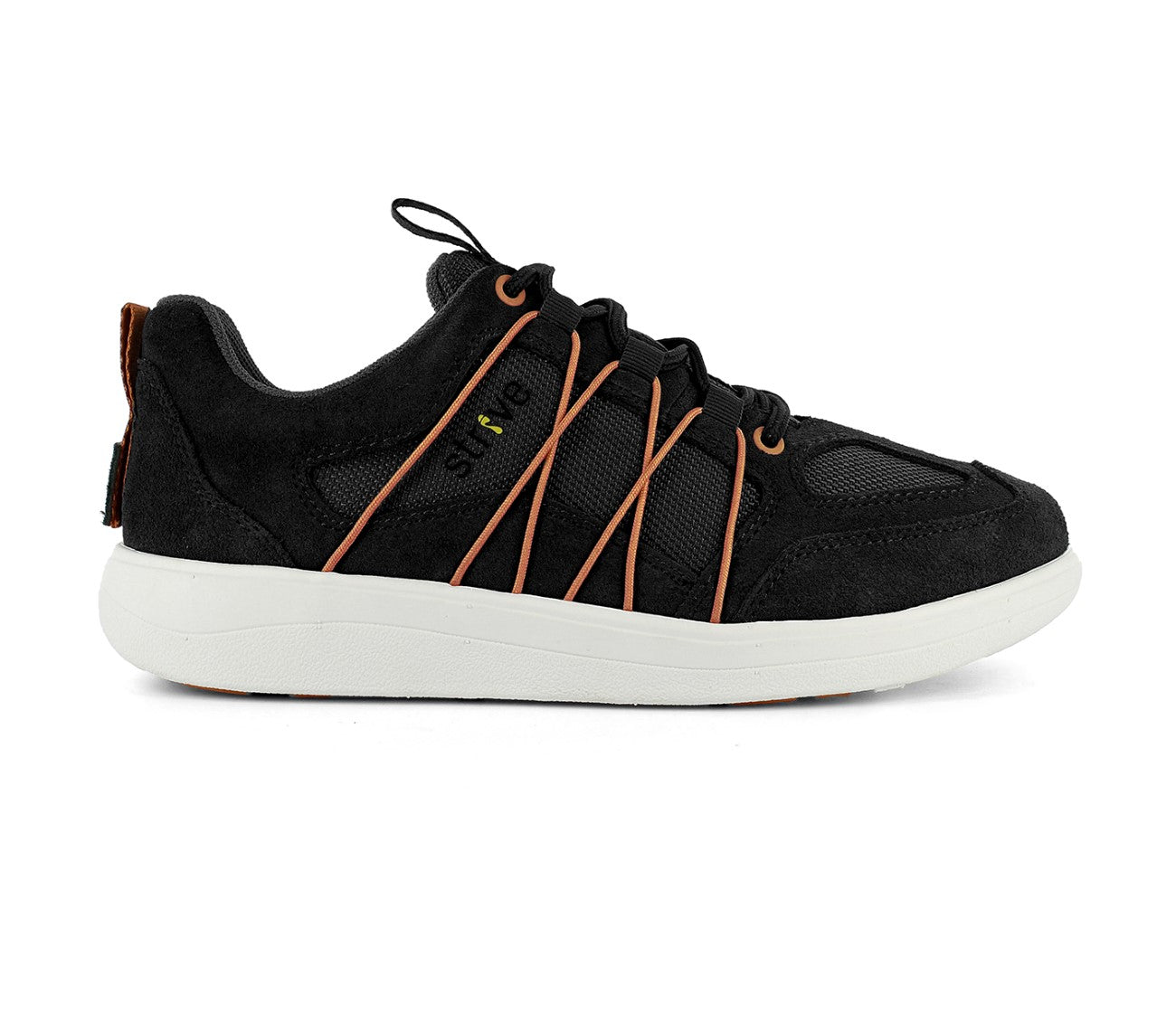 Strive Lisbon Women's Comfort Sneaker - Black Ii - Side