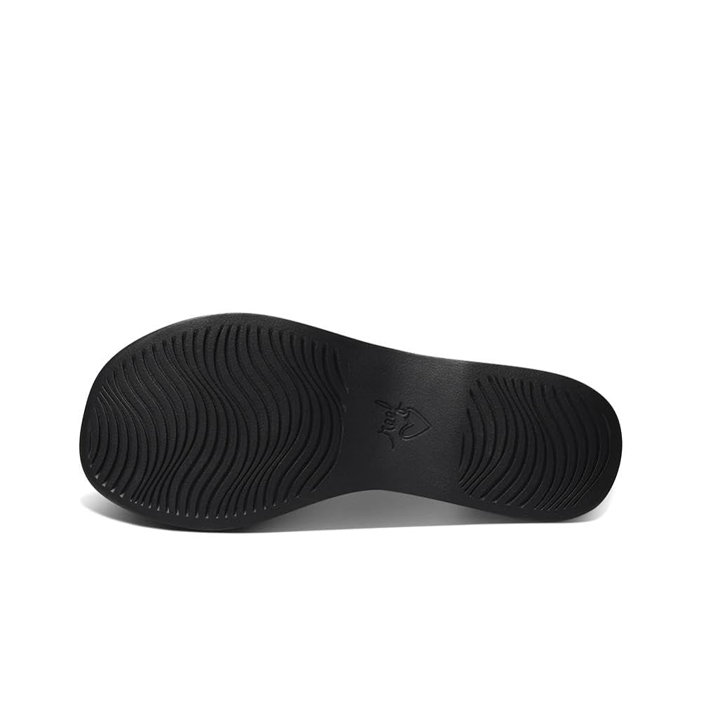 Reef Lofty Lux Hi Women's Platform Sandals - Black