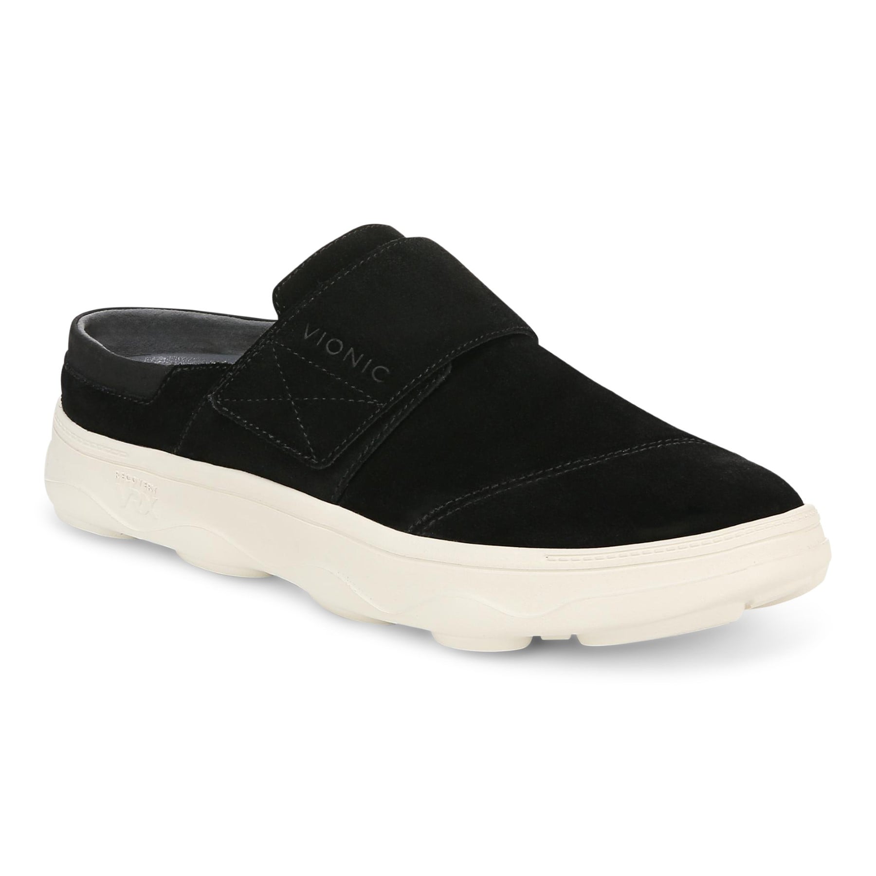 Vionic Lotus Rx womens Slip On/Loafer/Moc Shoe - Black - Angle main
