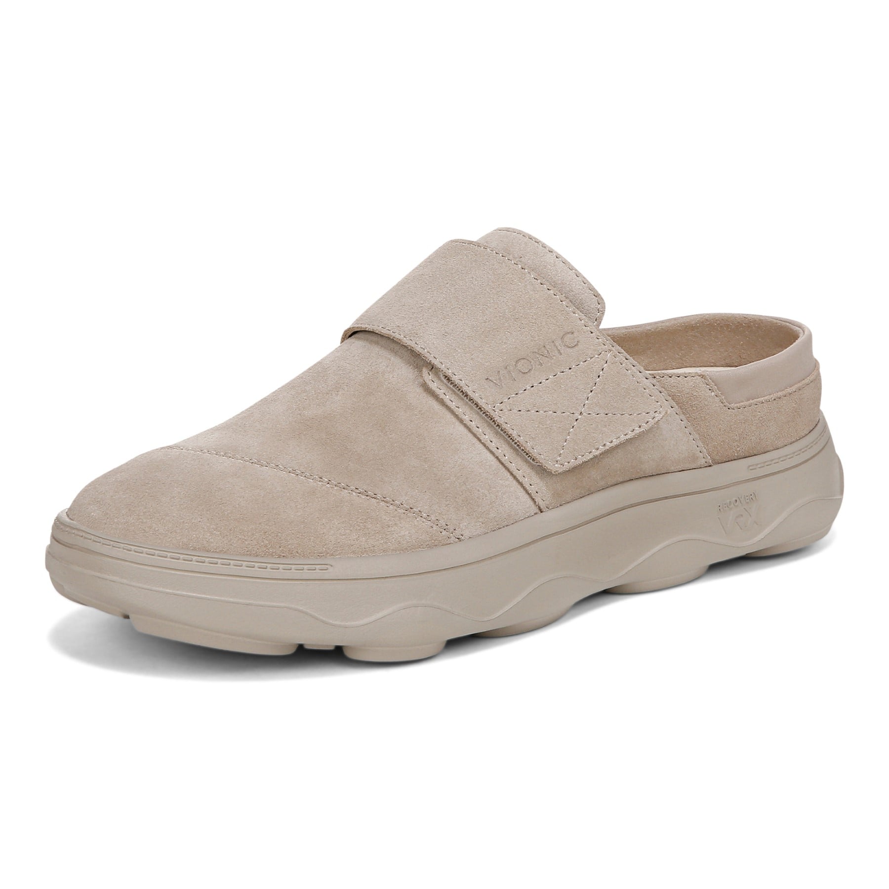 Vionic Lotus Rx womens Slip On/Loafer/Moc Shoe - Cobblestone - Left angle