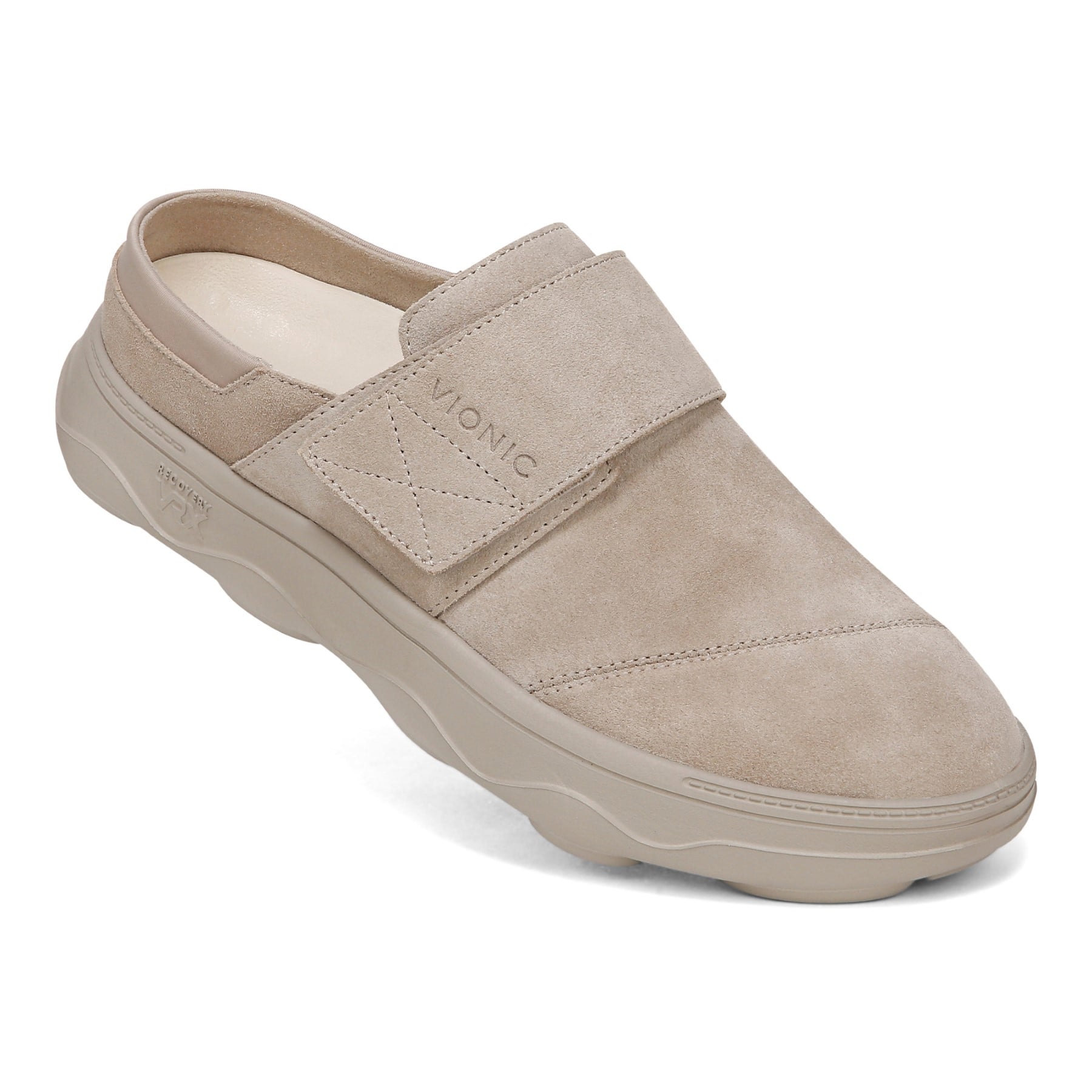 Vionic Lotus Rx womens Slip On/Loafer/Moc Shoe - Cobblestone - LOTUS RX-J3230L1250-COBBLESTONE-13fl-med