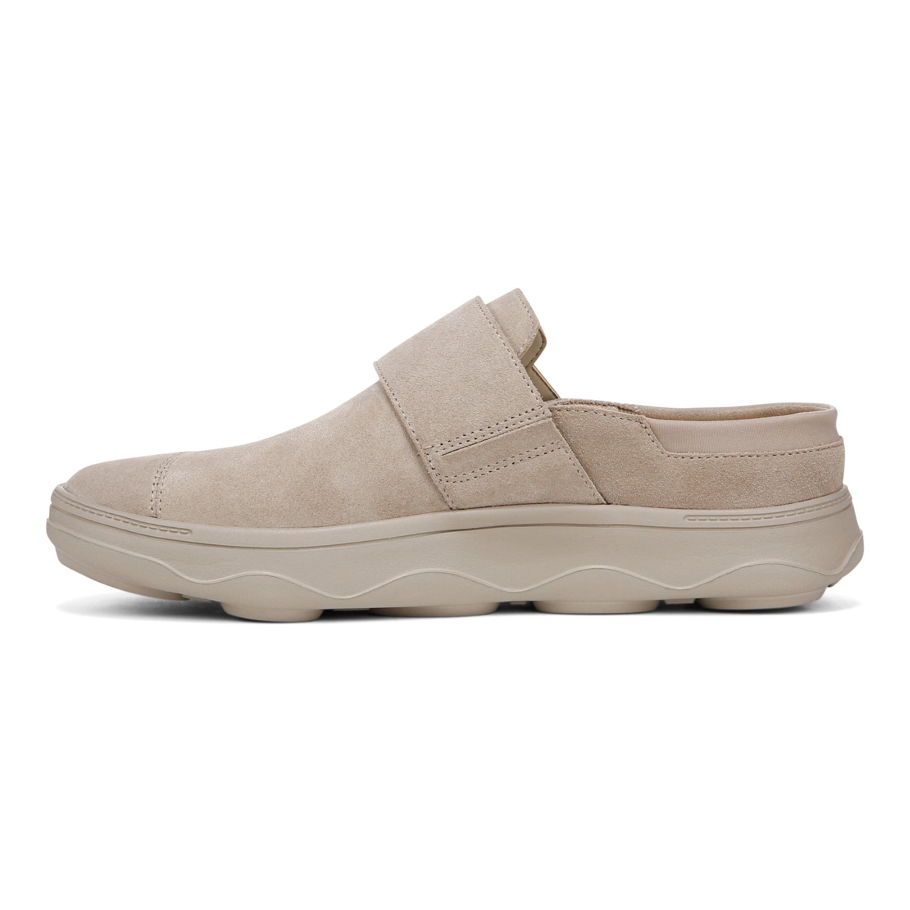 Vionic Lotus Rx womens Slip On/Loafer/Moc Shoe - Cobblestone - Left Side