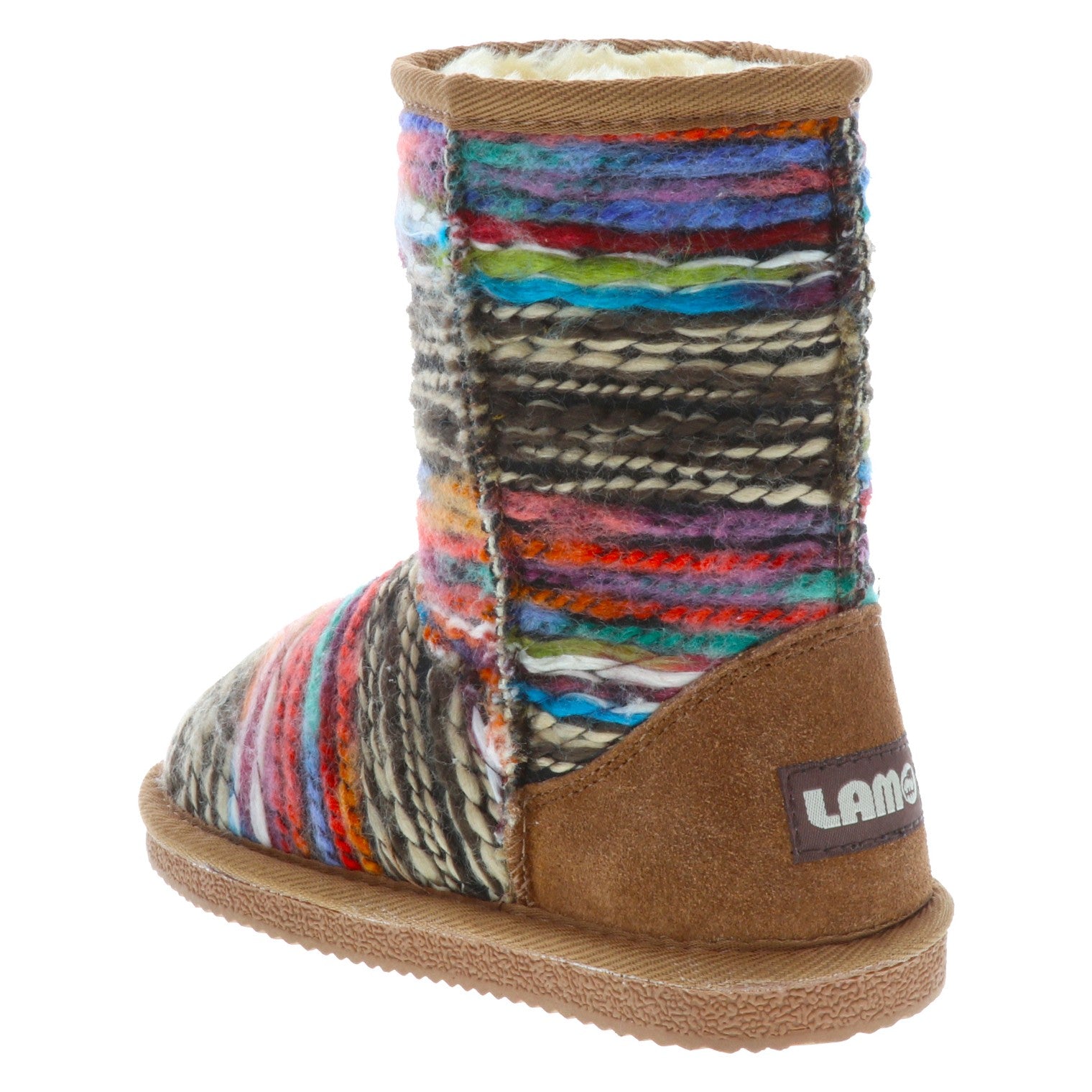 Lamo Juarez Kids' Boots CK1450 - Chestnut - Back Angle View