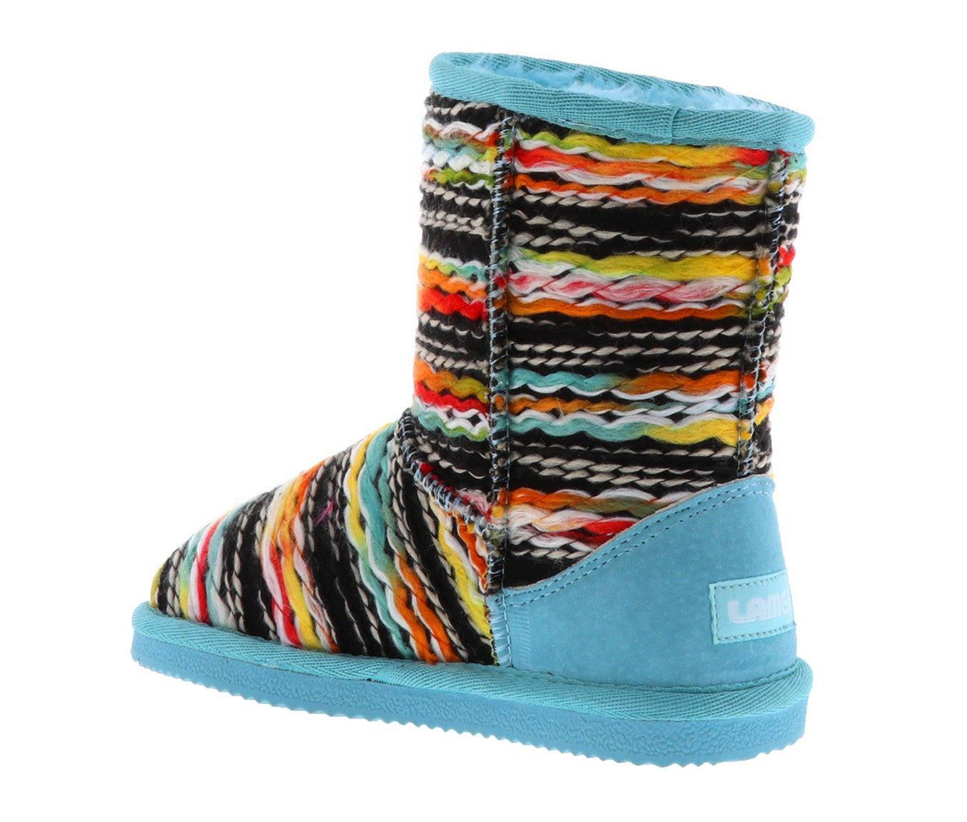 Lamo Juarez Kids' Boots CK1450 - Turquoise - BACK3