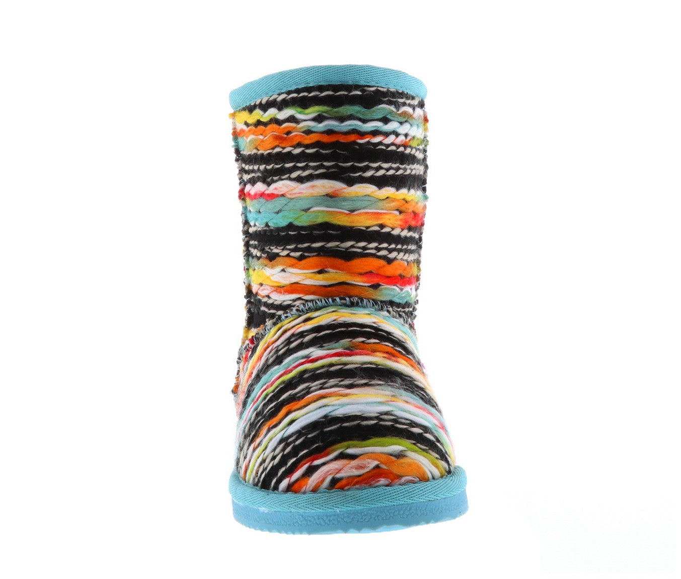Lamo Juarez Kids' Boots CK1450 - Turquoise - Front View