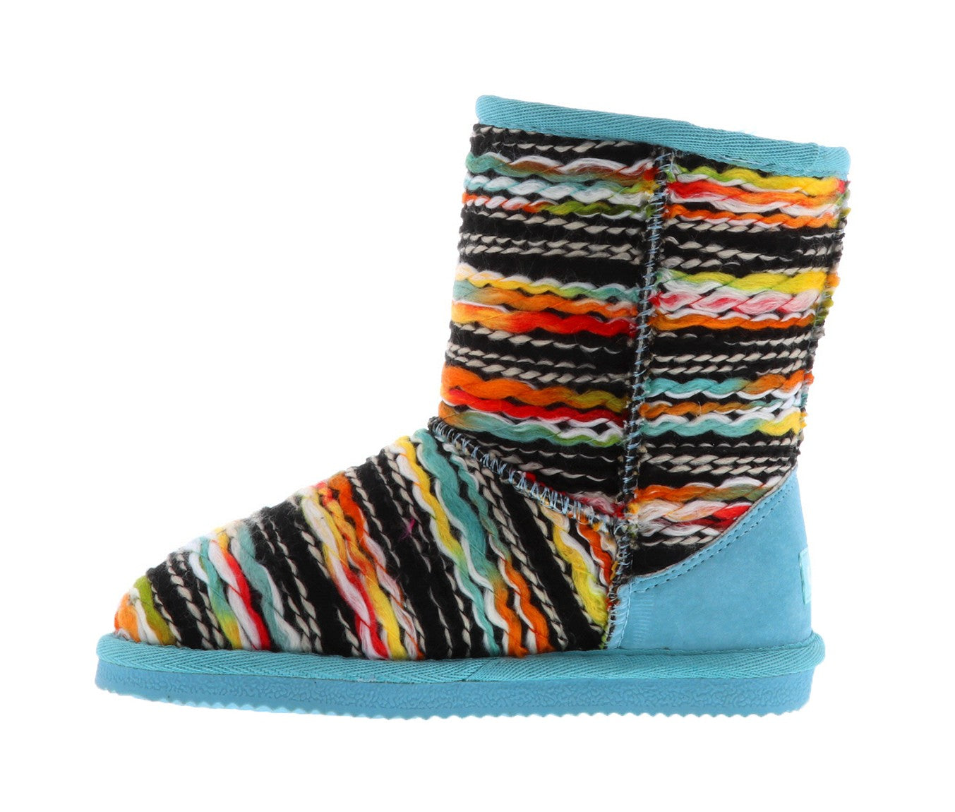 Lamo Juarez Kids' Boots CK1450 - Turquoise - Side View