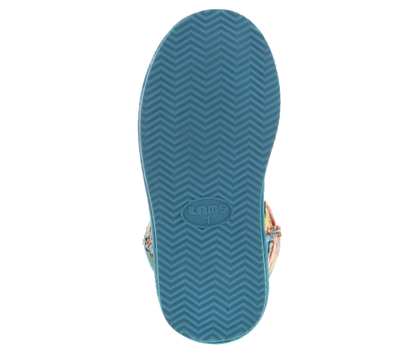 Lamo Juarez Kids' Boots CK1450 - Turquoise - Bottom View