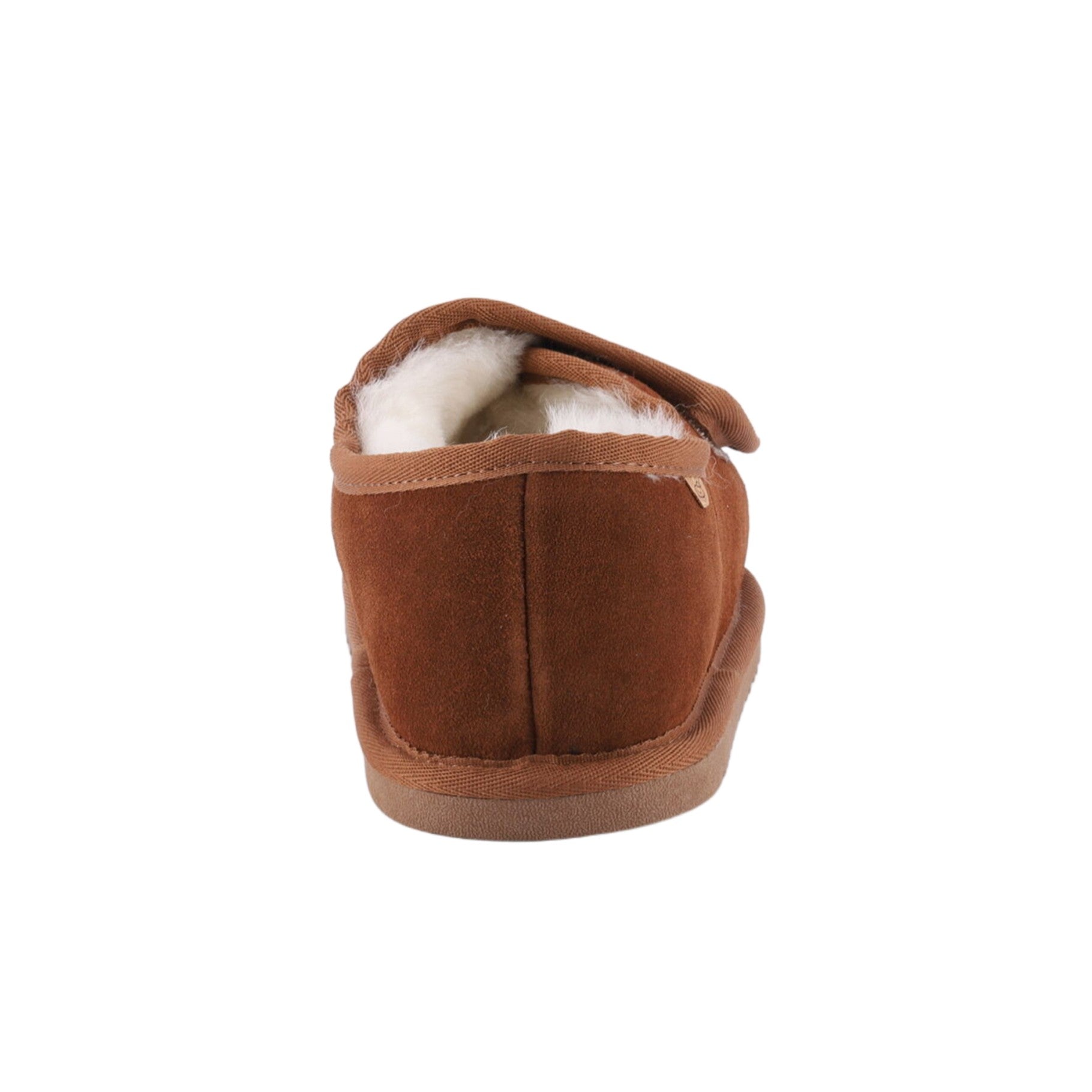 Lamo APMA Women's Open Toe Wrap Women's Slippers CW2337 - Chestnut - Bottom View