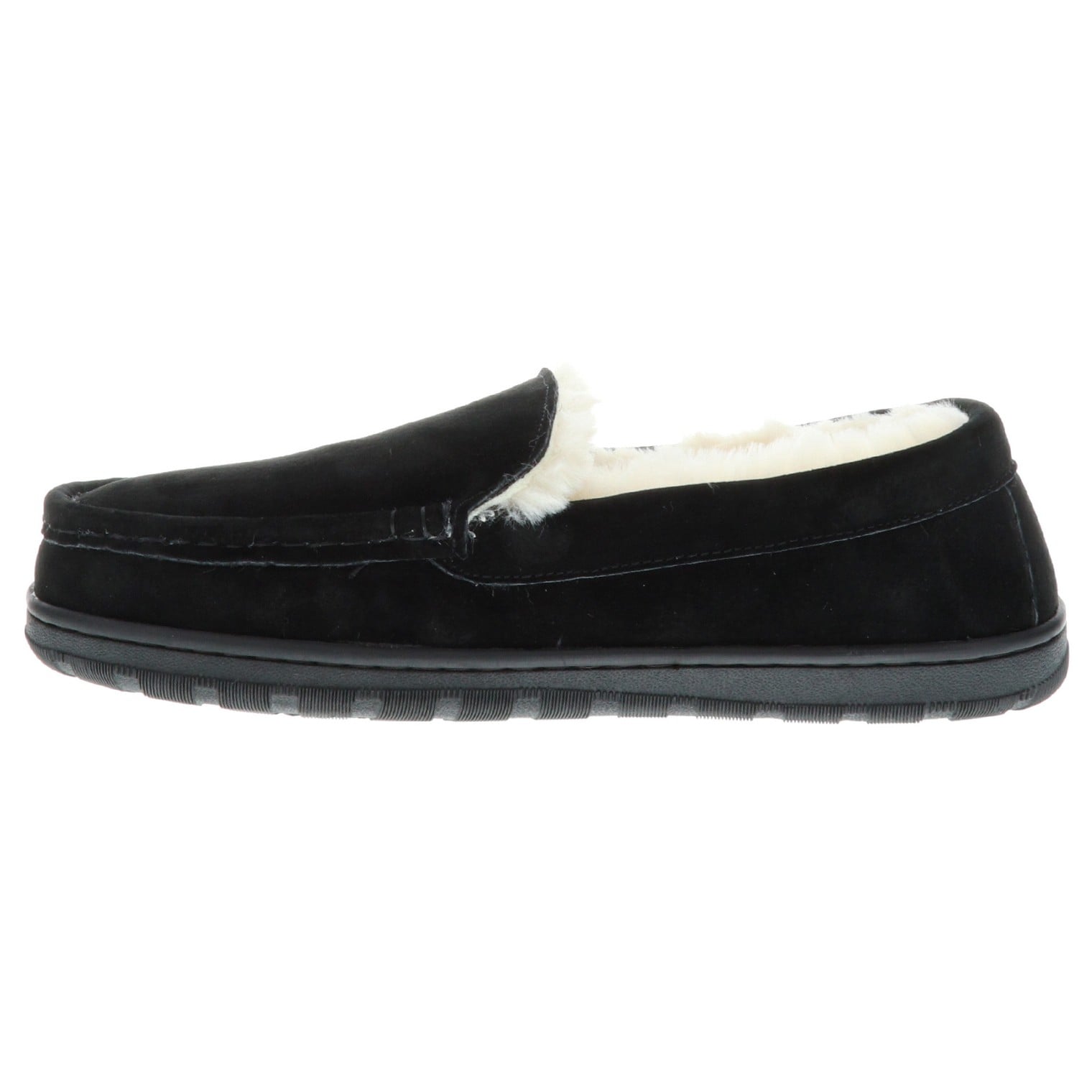 Lamo Harrison Moc Slippers EM1913 - Black - Side View