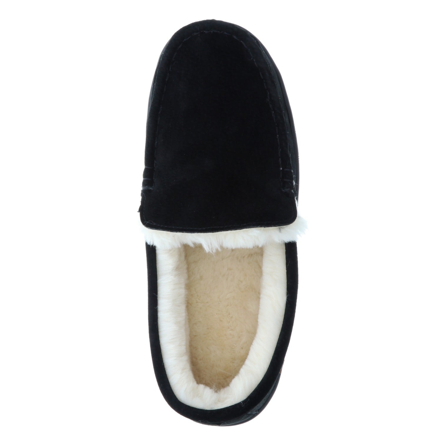 Lamo Harrison Moc Slippers EM1913 - Black - Top View